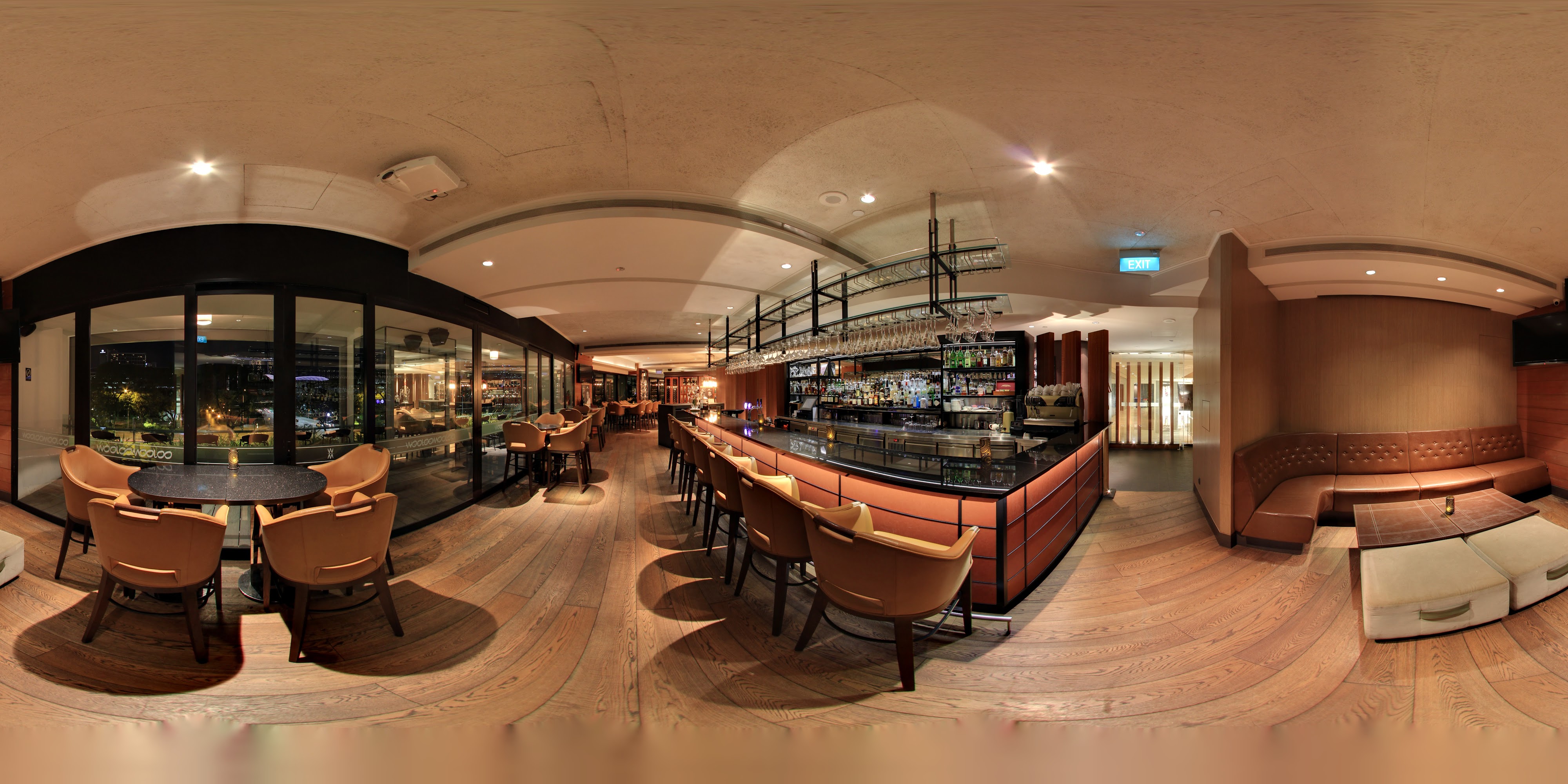 Upscale Dining Bar with Seating