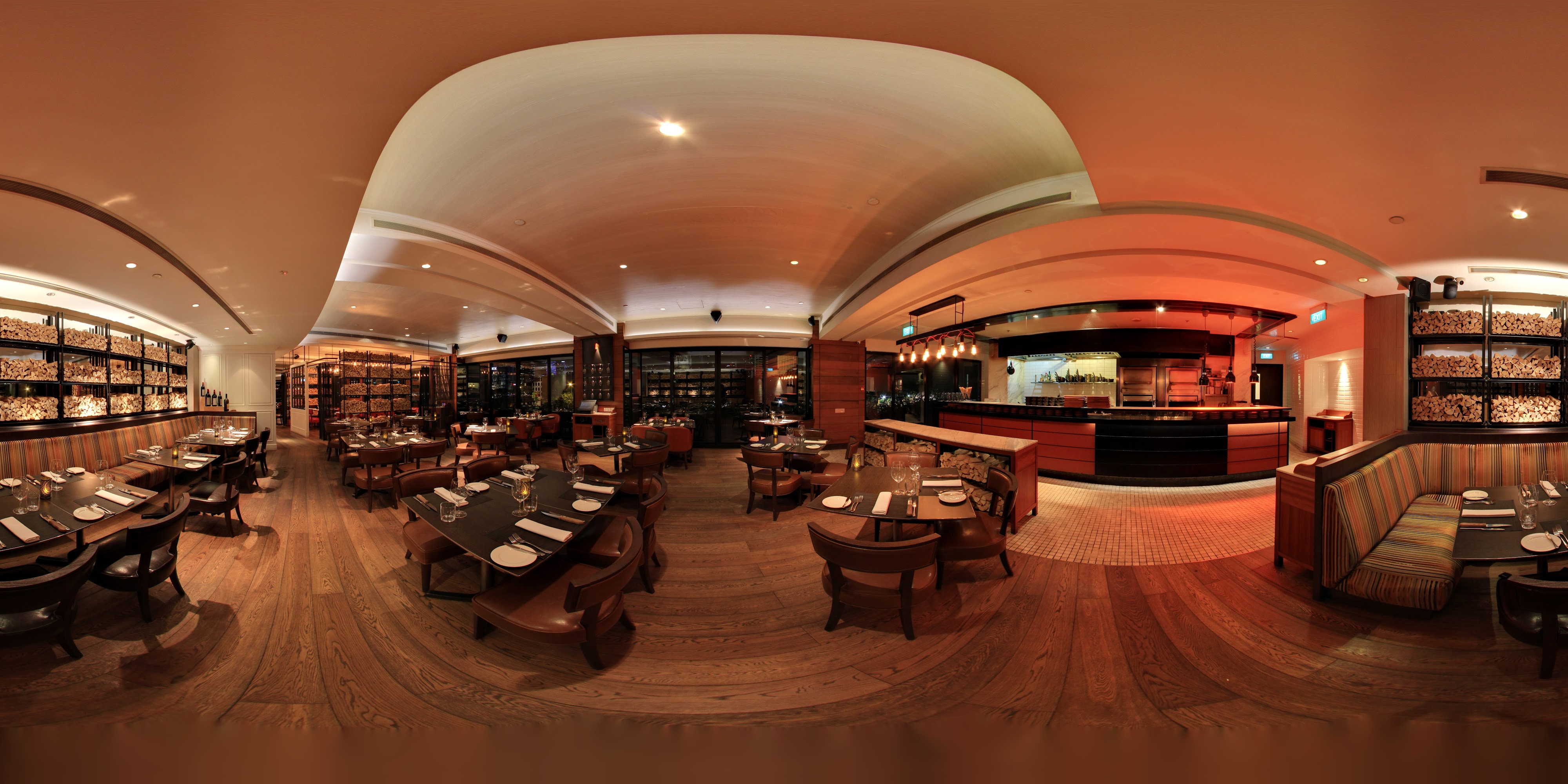 Elegant Dining Establishment Interior