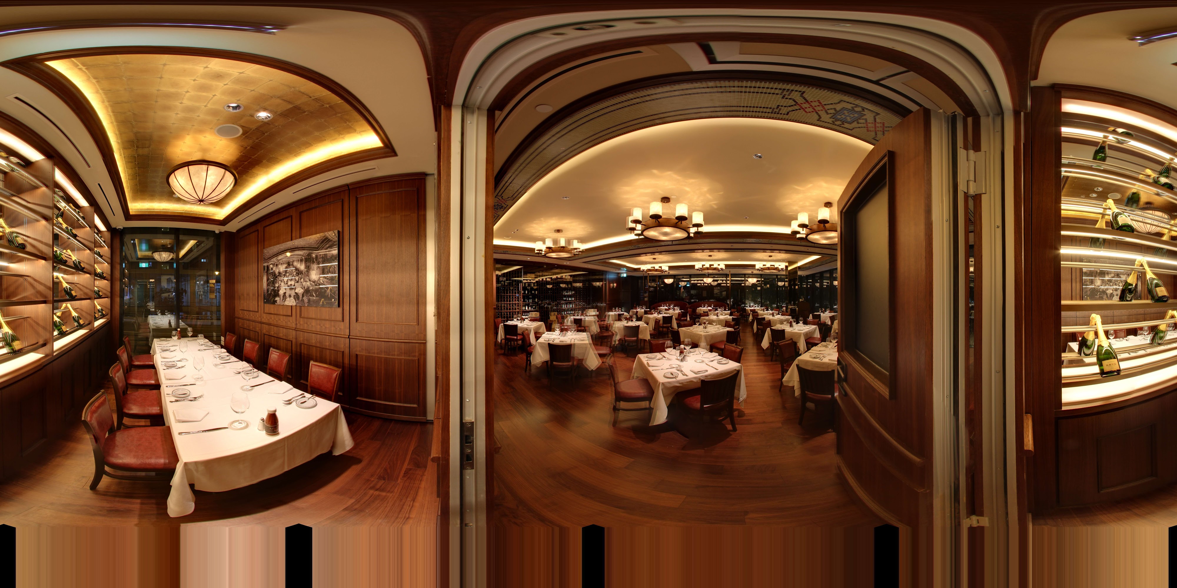 Elegant Dining Interior.