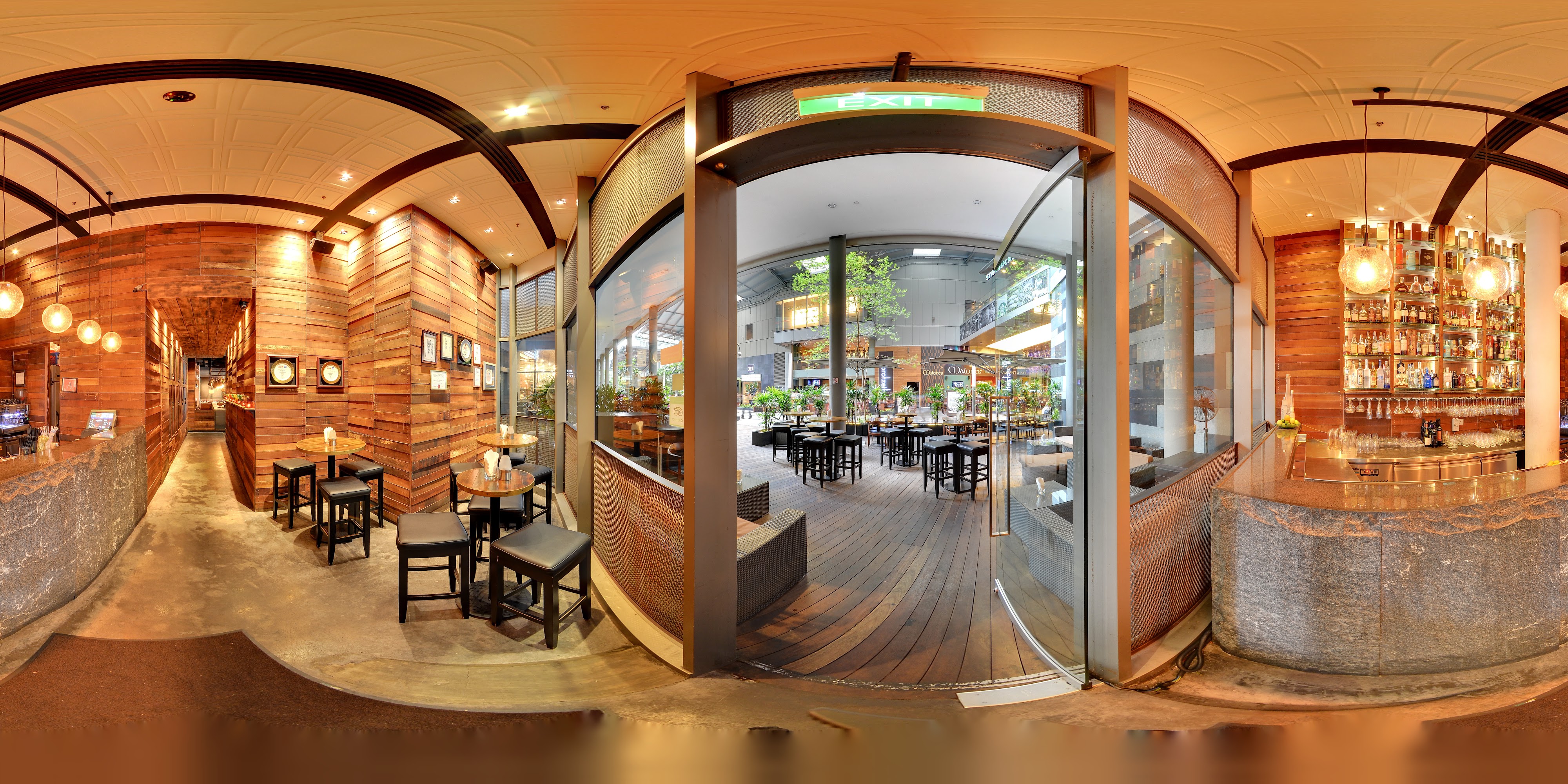 Elegant Modern Steakhouse Interior