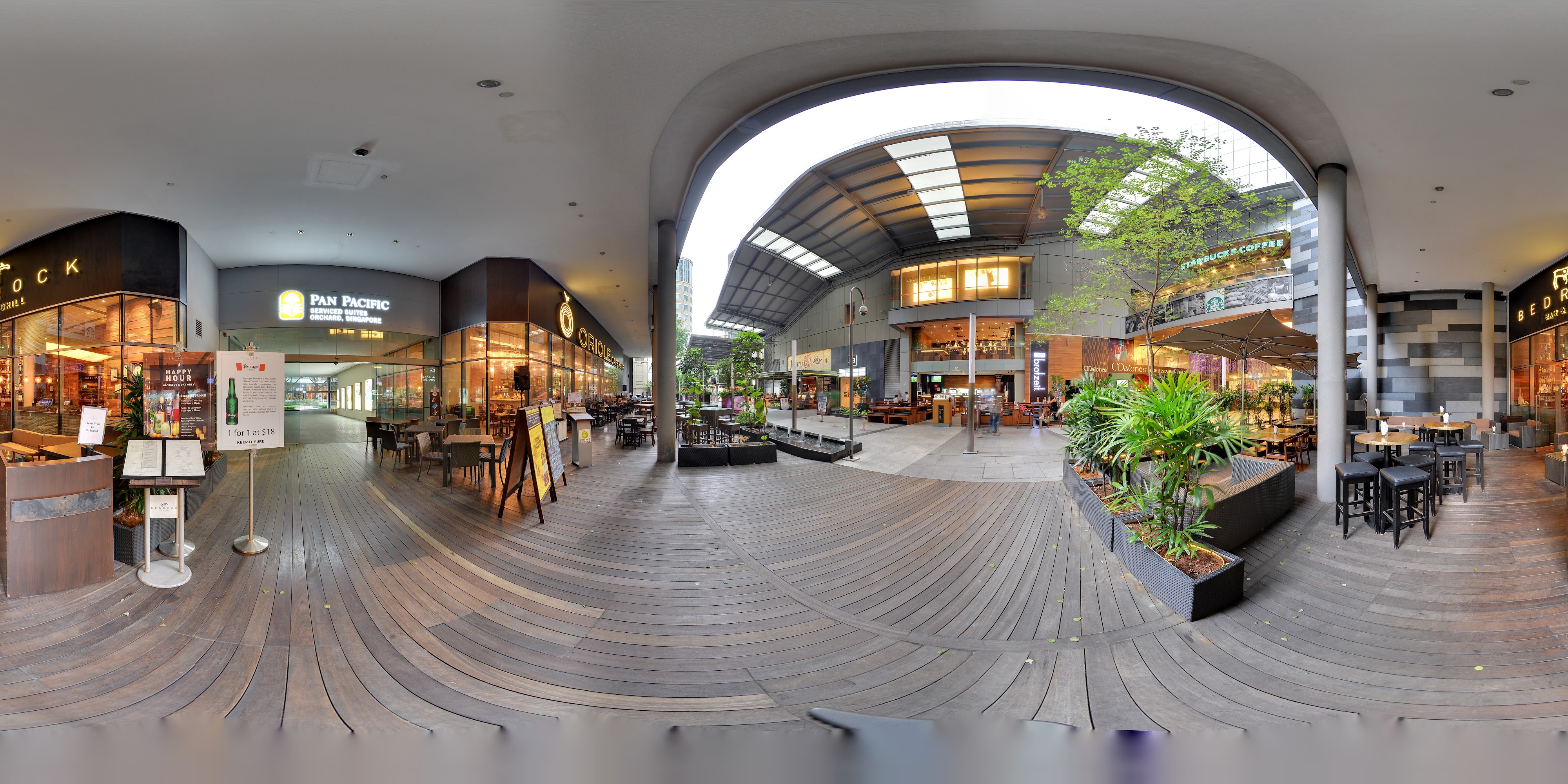 Elegant Urban Steakhouse Dining Area