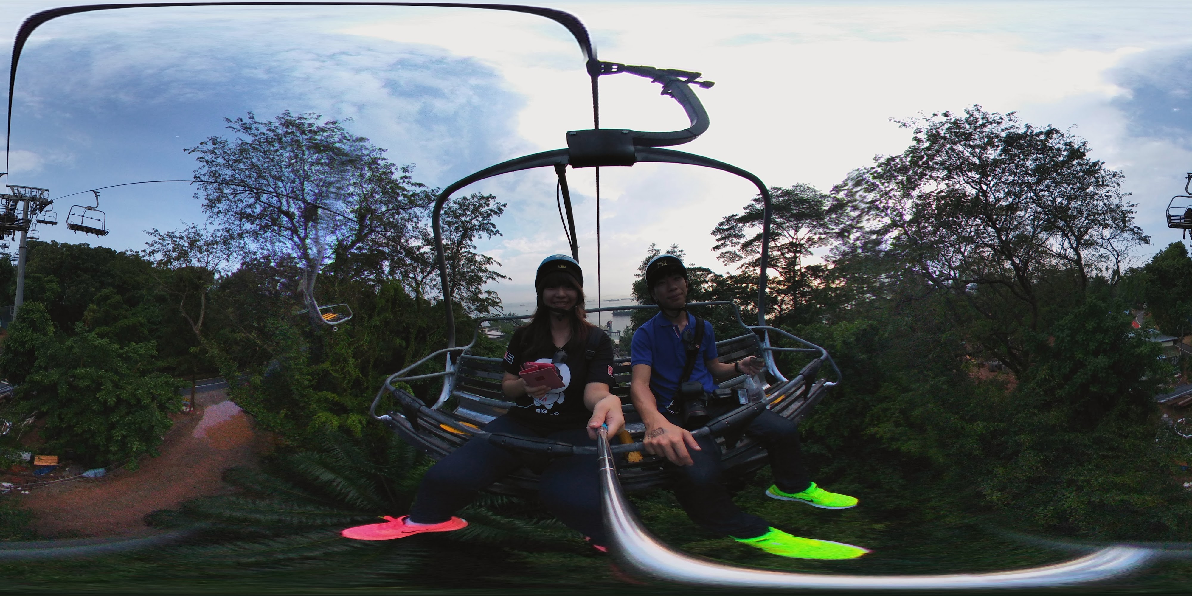 Rope Course Cable Car Ride