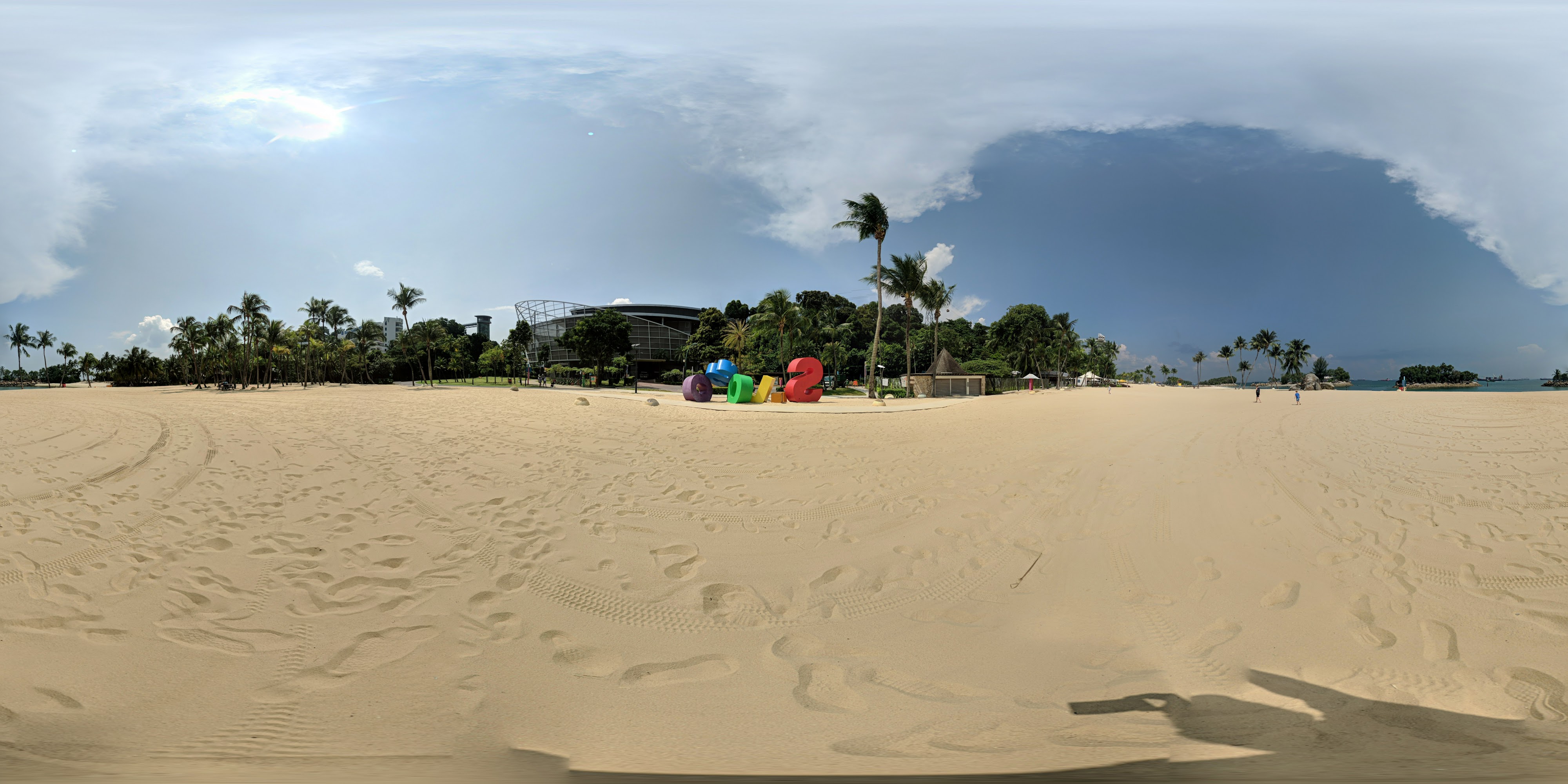 Adventure Beach With Artwork.