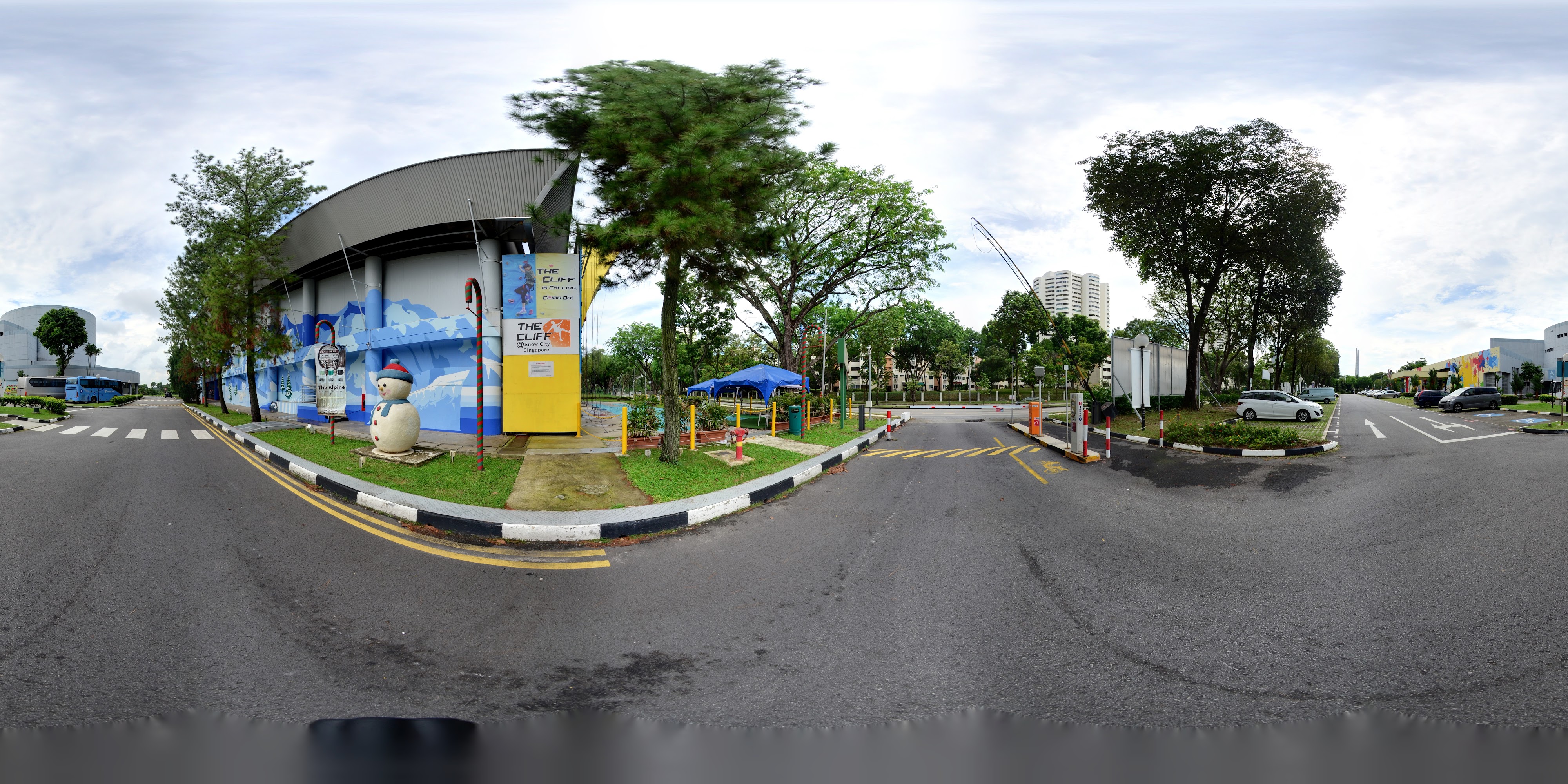 Ice Theme Entrance Attraction