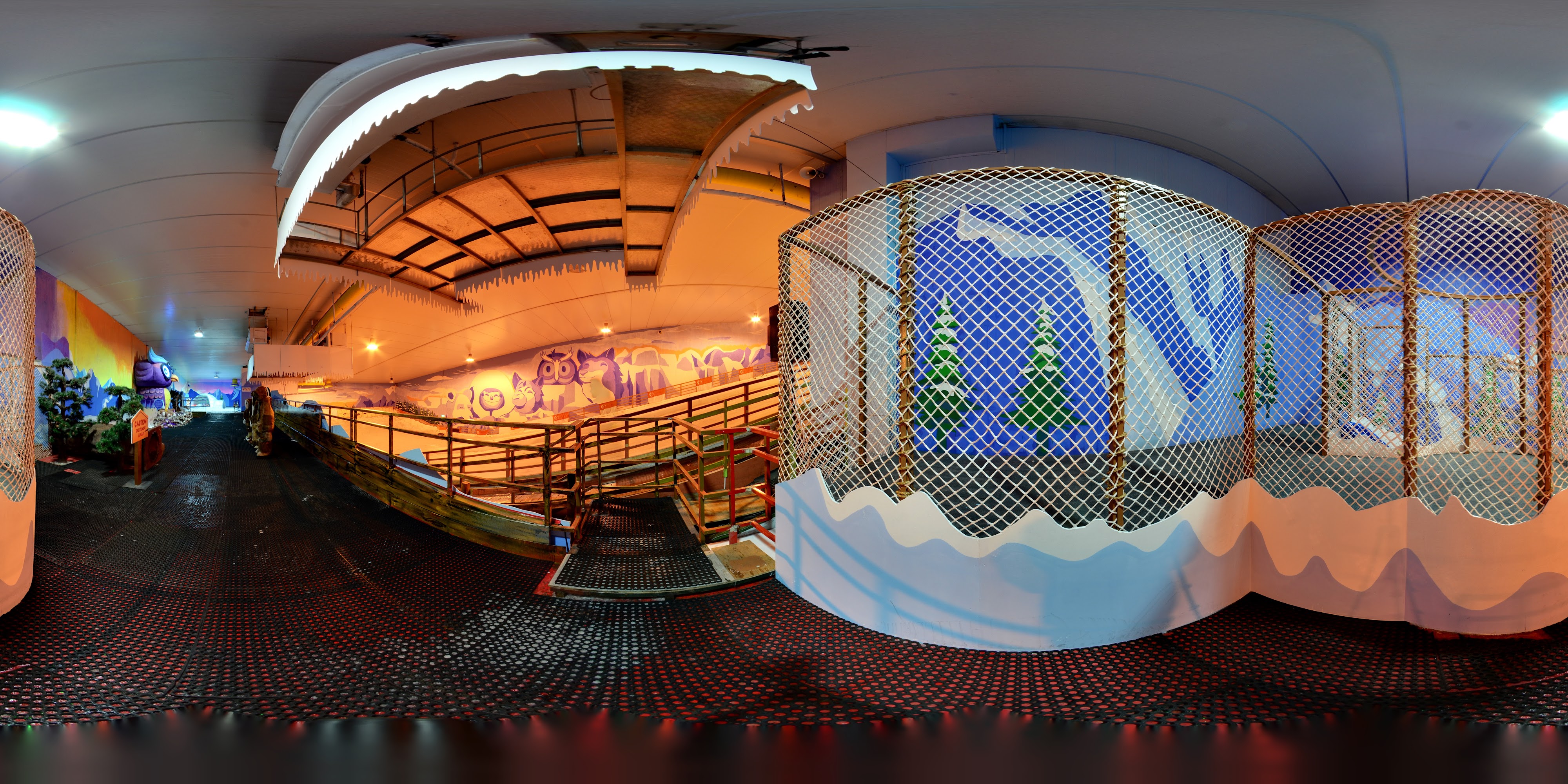 Indoor Winter Wonderland Display