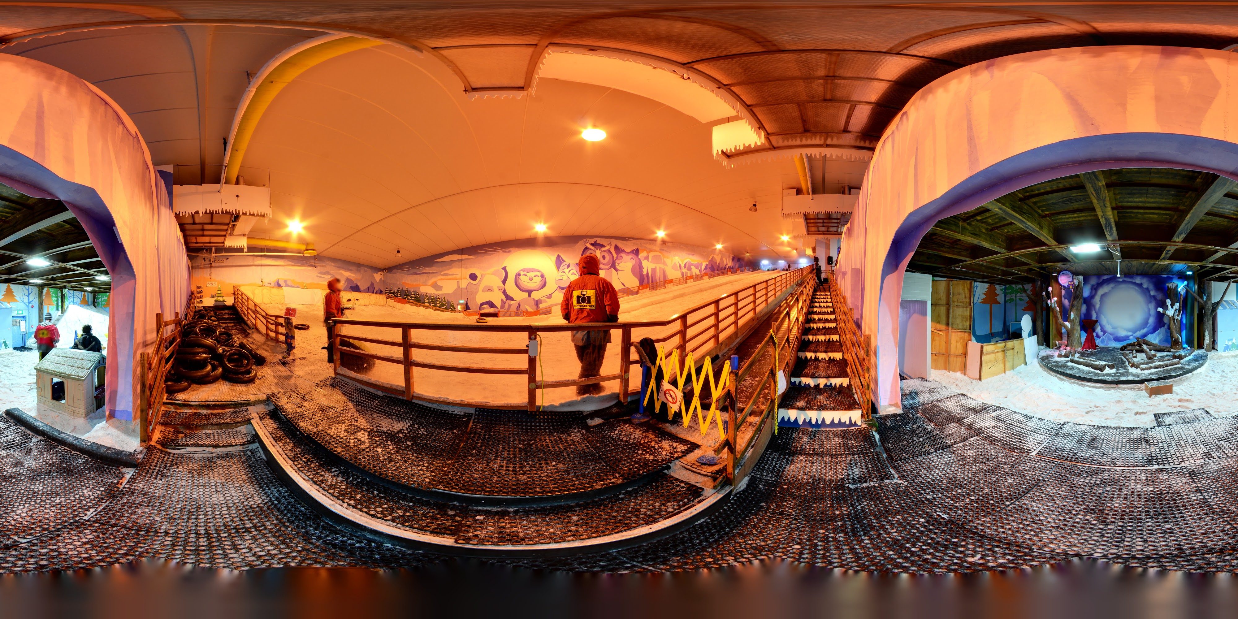 Indoor Ski Tunnel Adventure