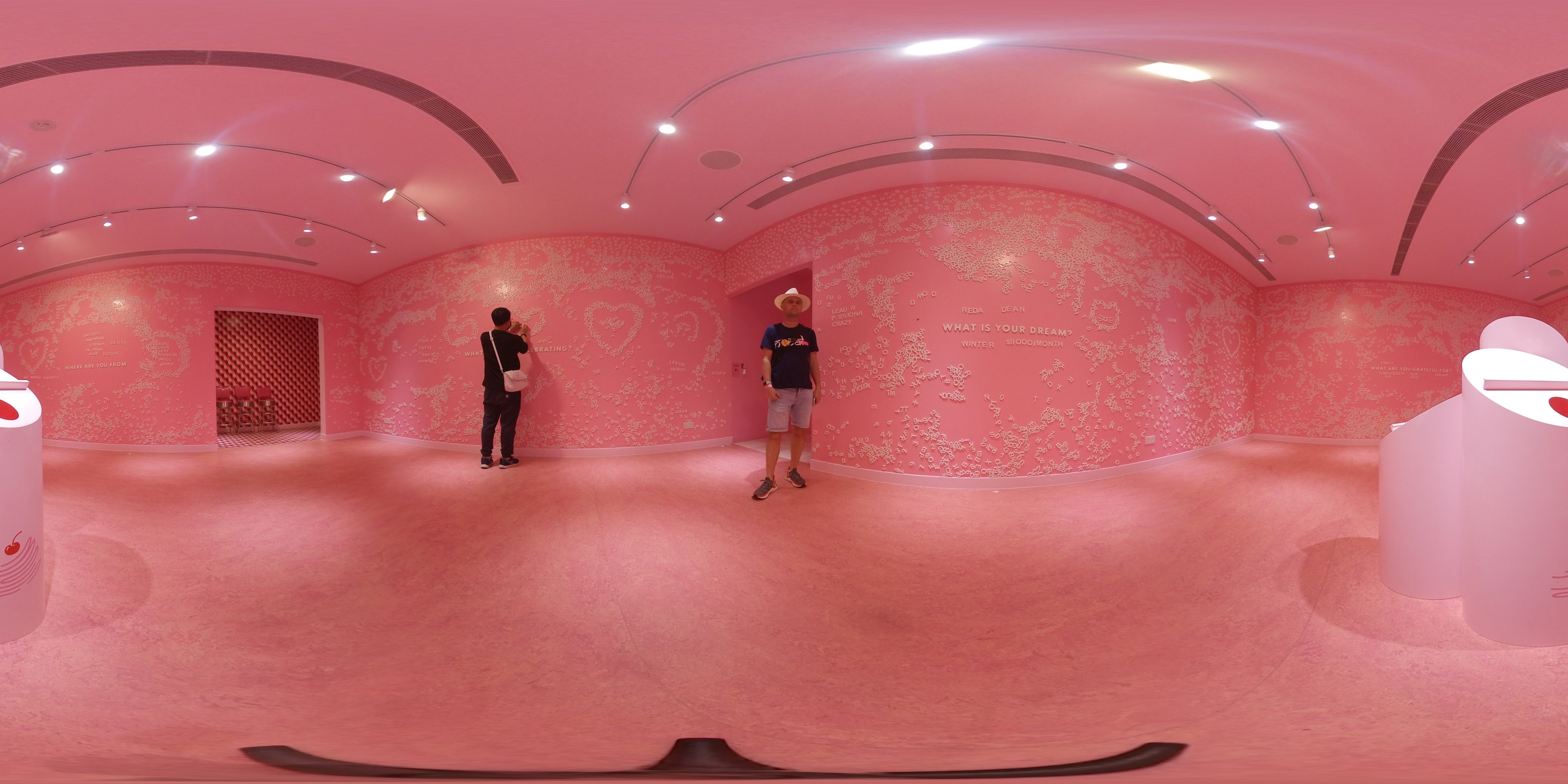 Whimsical Pink Ice Cream Museum