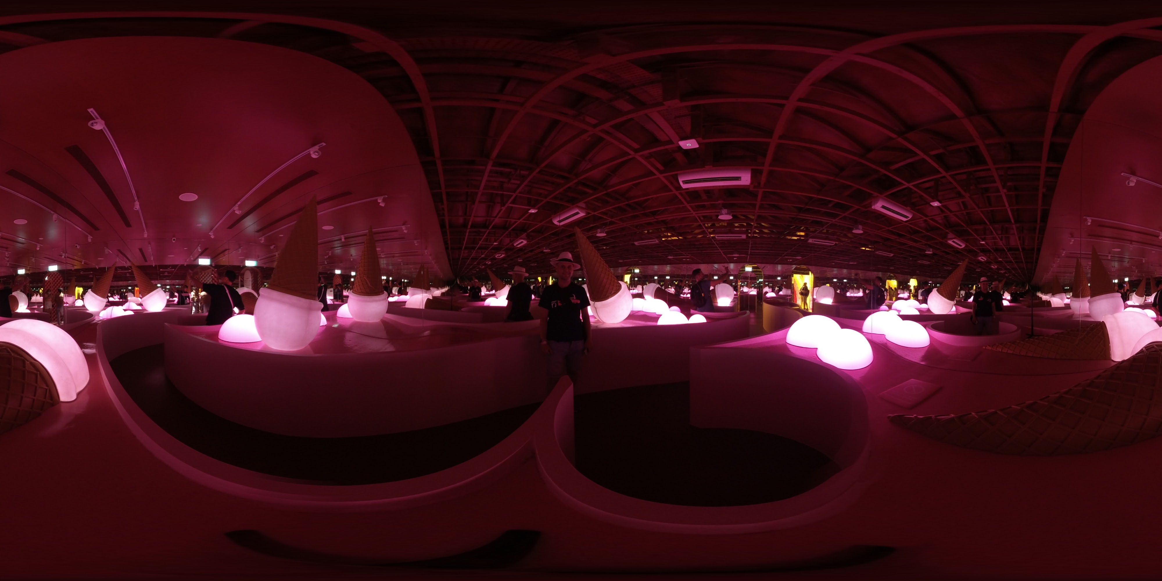 Whimsical Ice Cream Exhibition