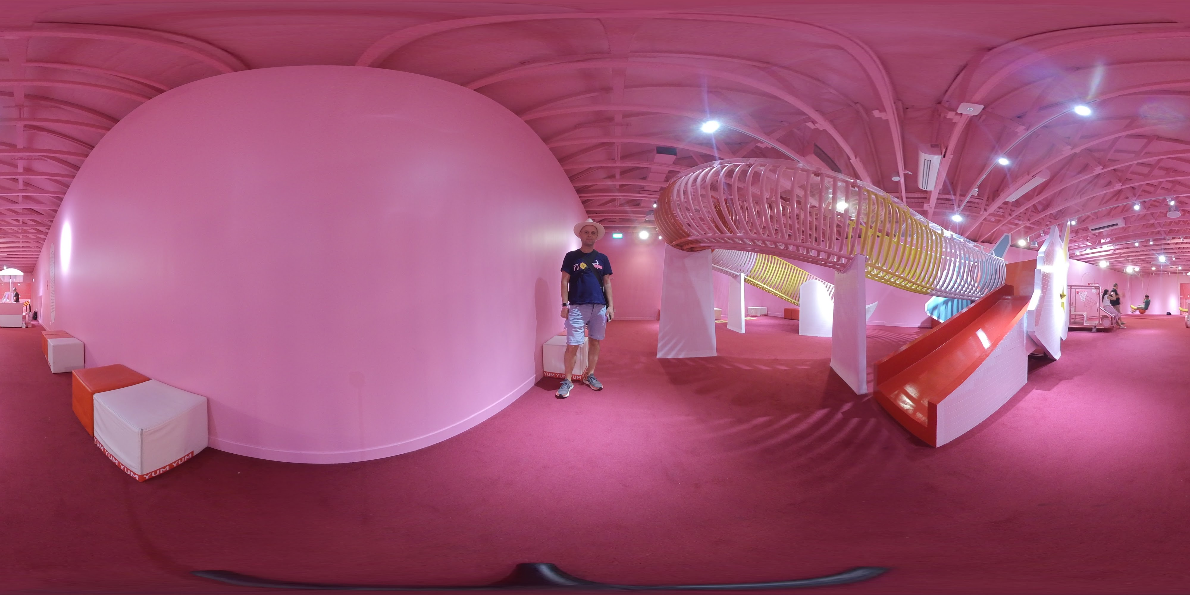 Colorful Dreamy Exhibit Journey