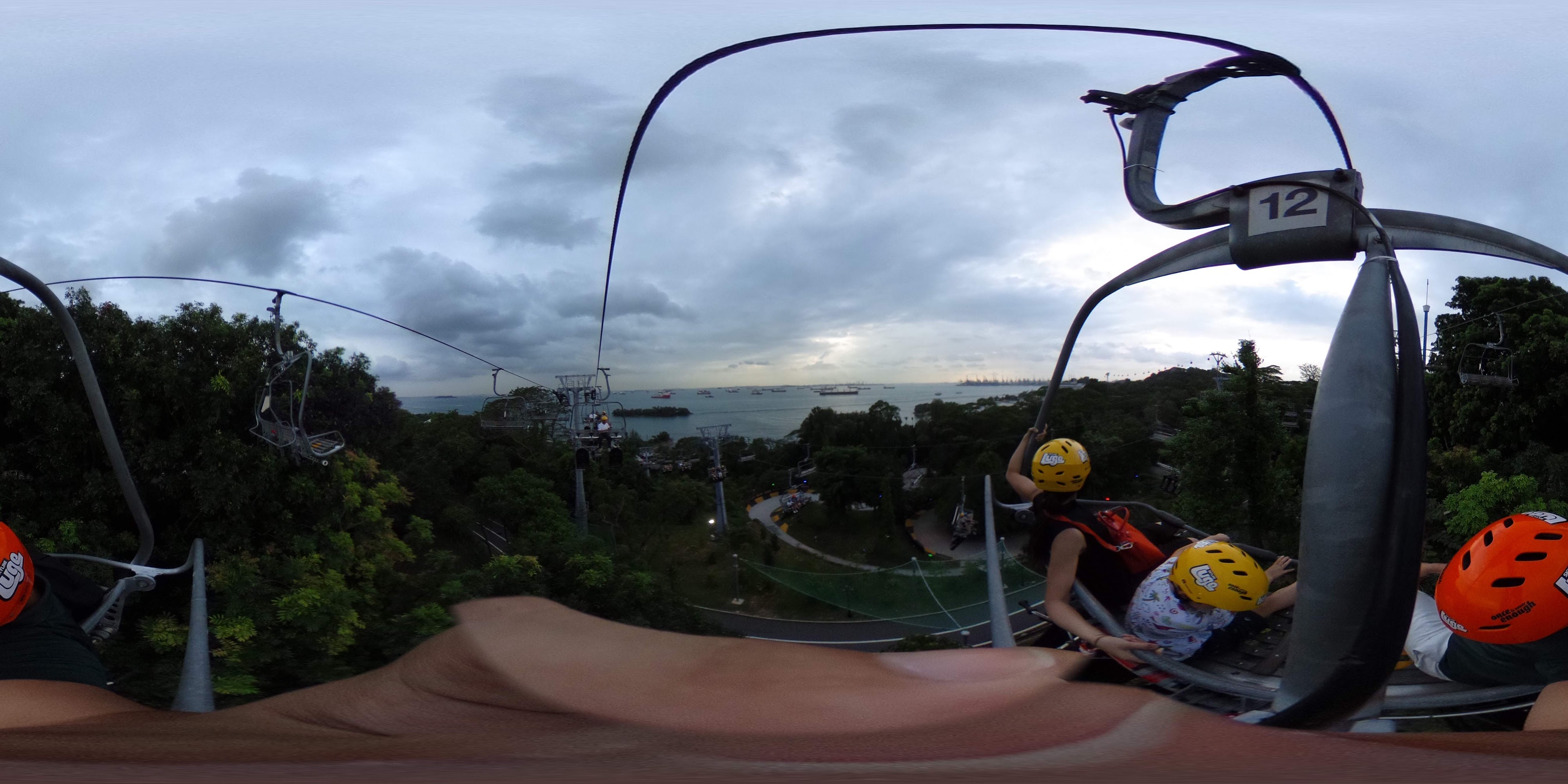 Scenic Chairlift Ride Above Nature.