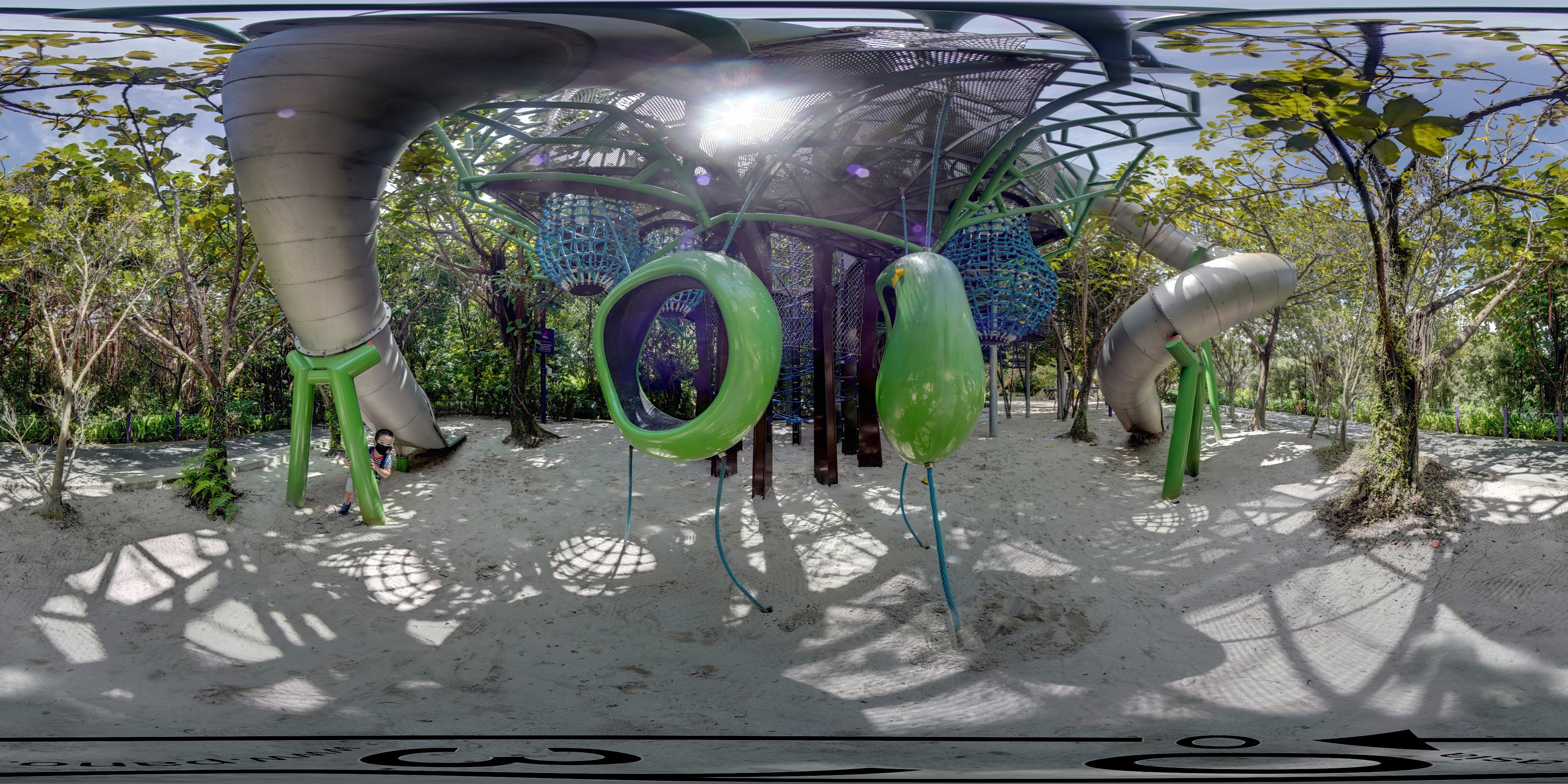 Whimsical Play Area Structures