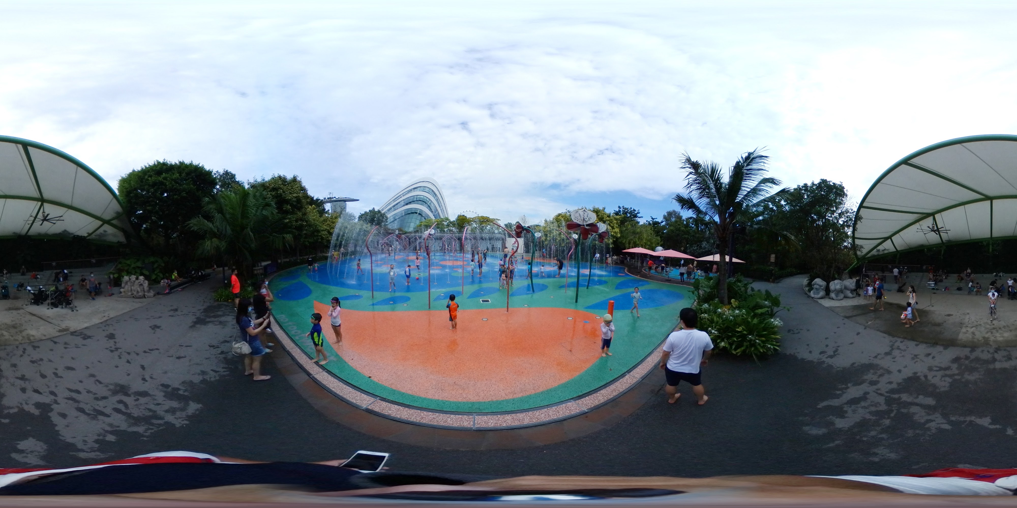 Colorful Kids Water Play Area