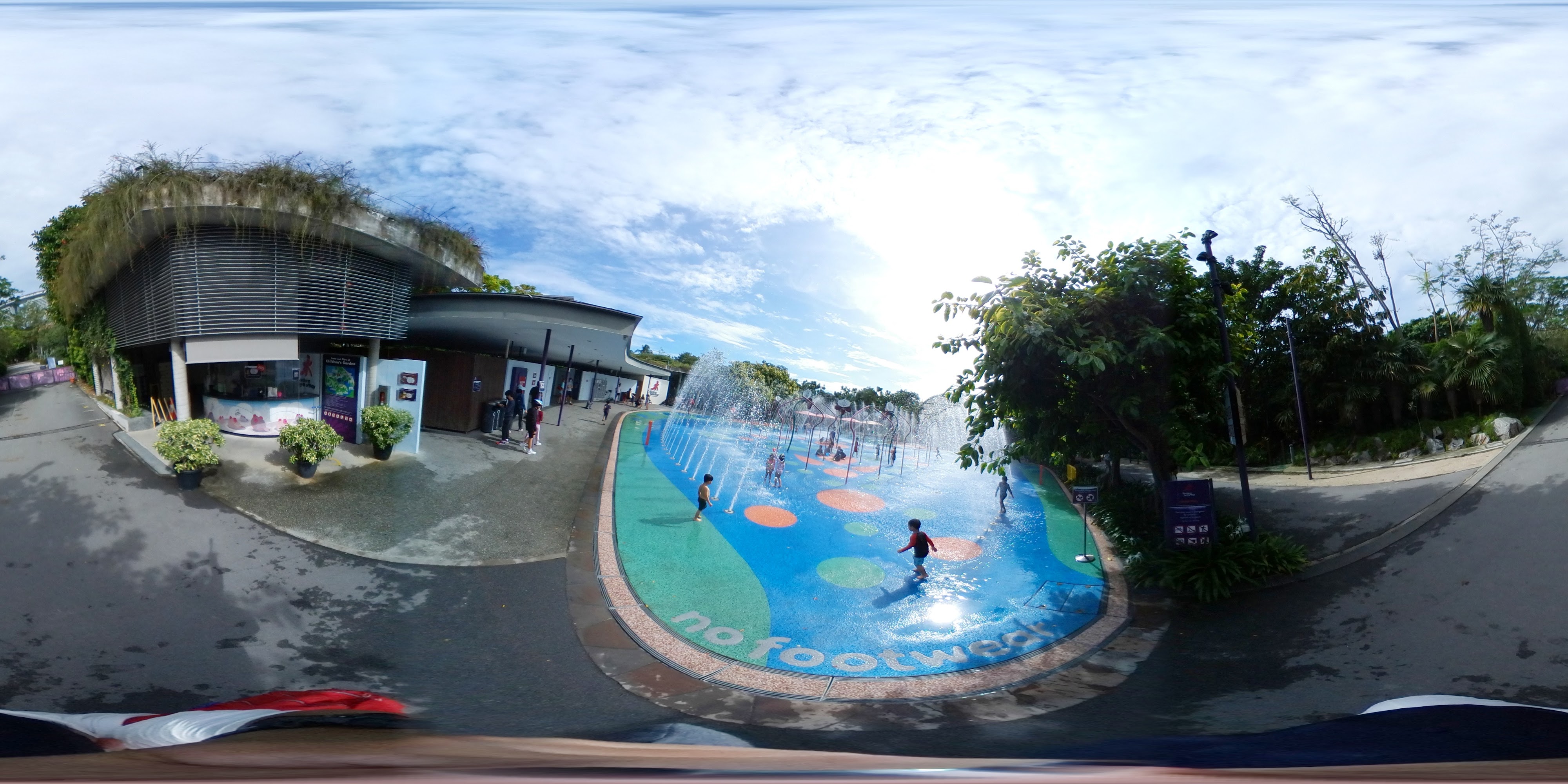 Children Play Area Water Fountain