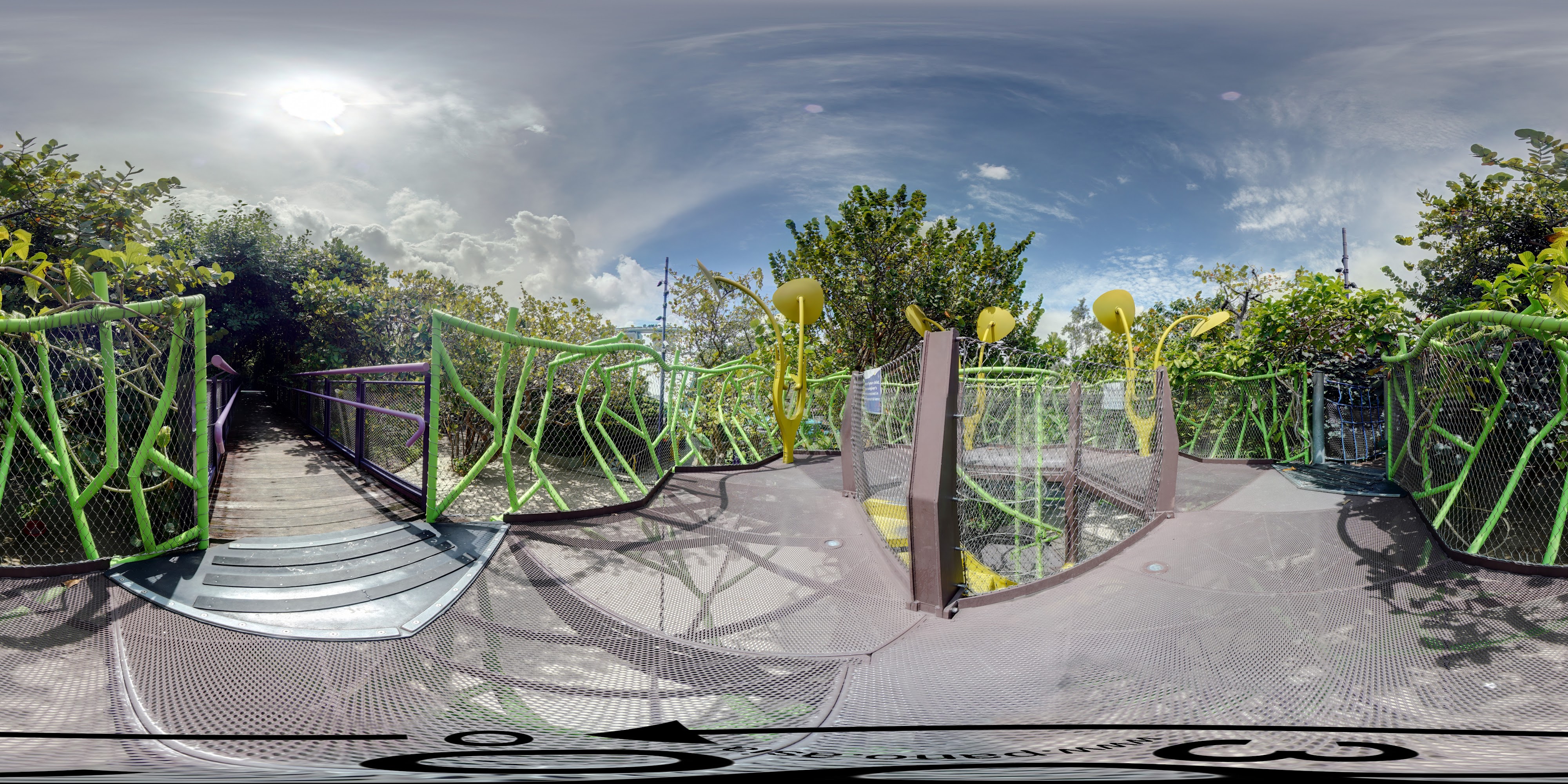 Playful Garden Pathway and Steps.