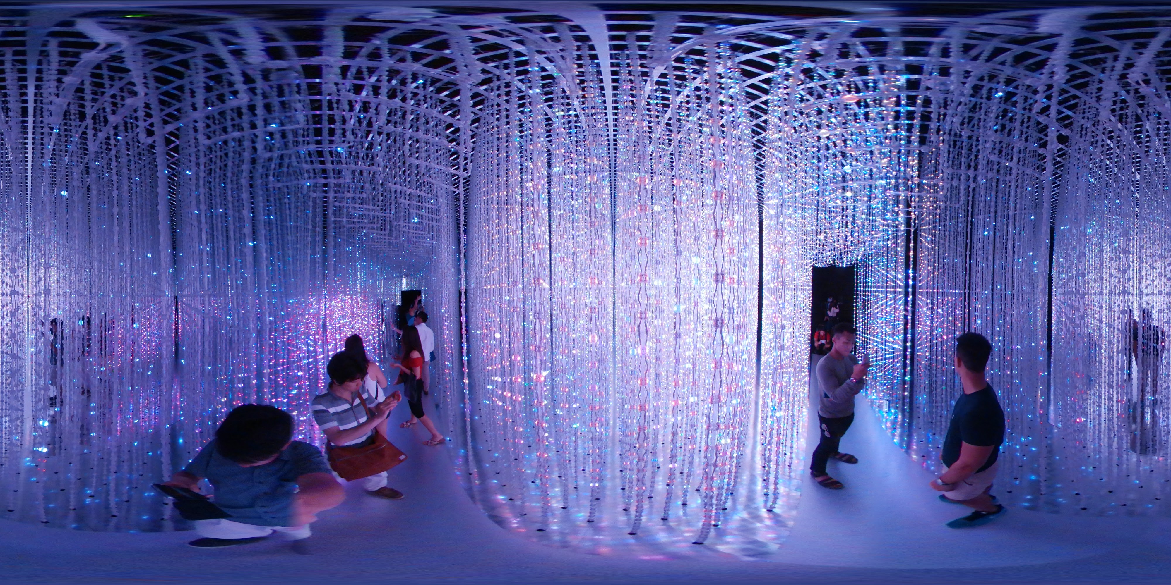 Shimmering Light Installation Experience