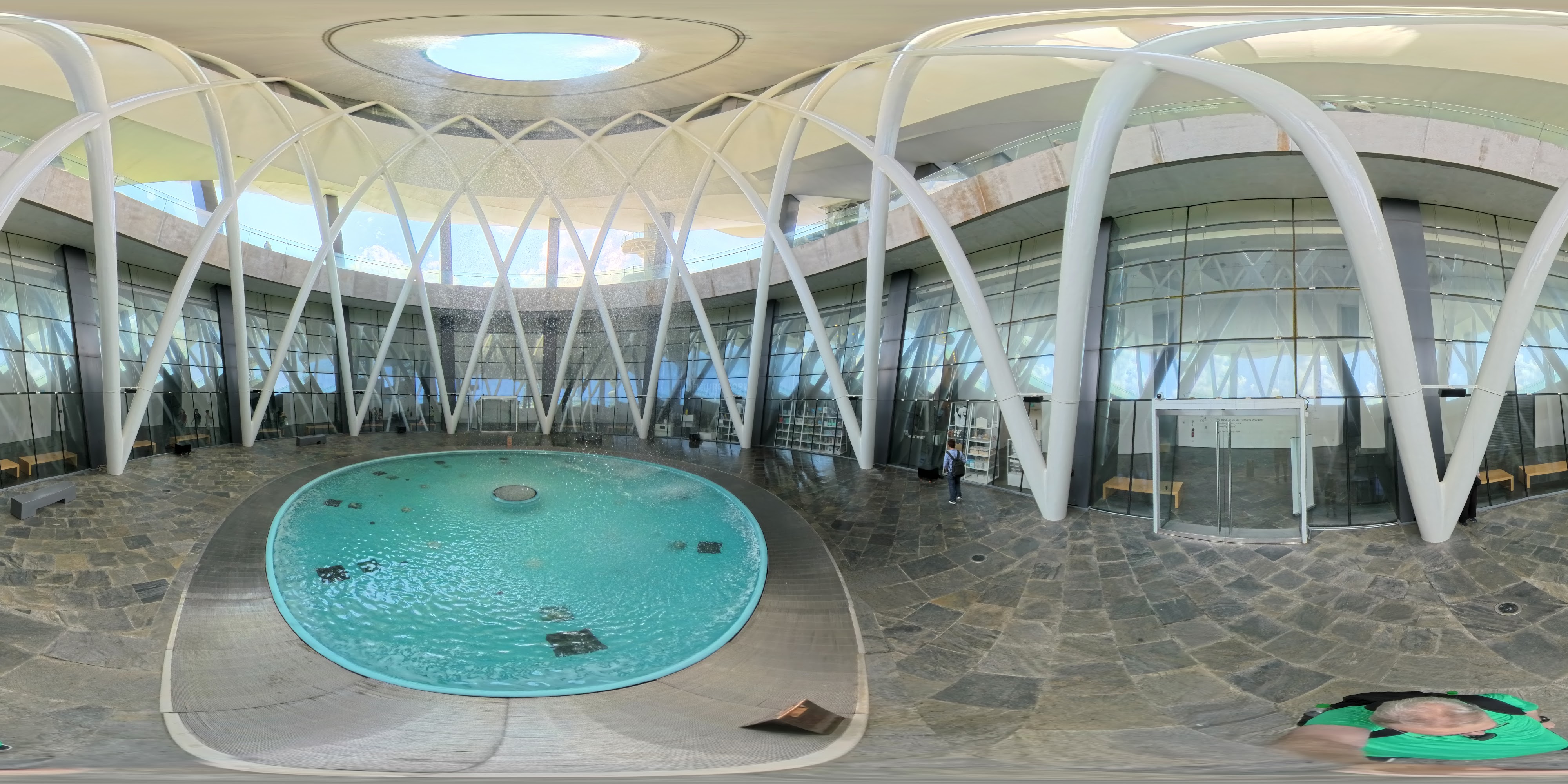 Innovative Architecture and Watery Foyer