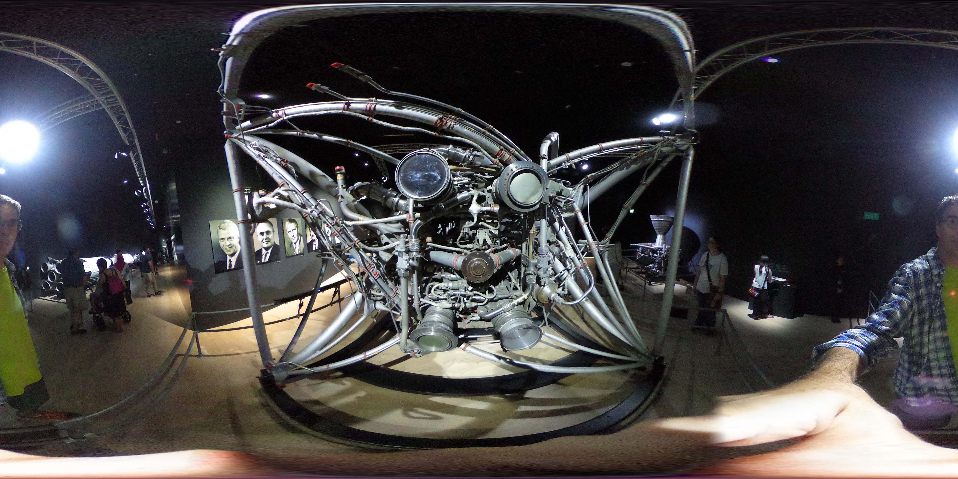 Complex Mechanical Engine Display