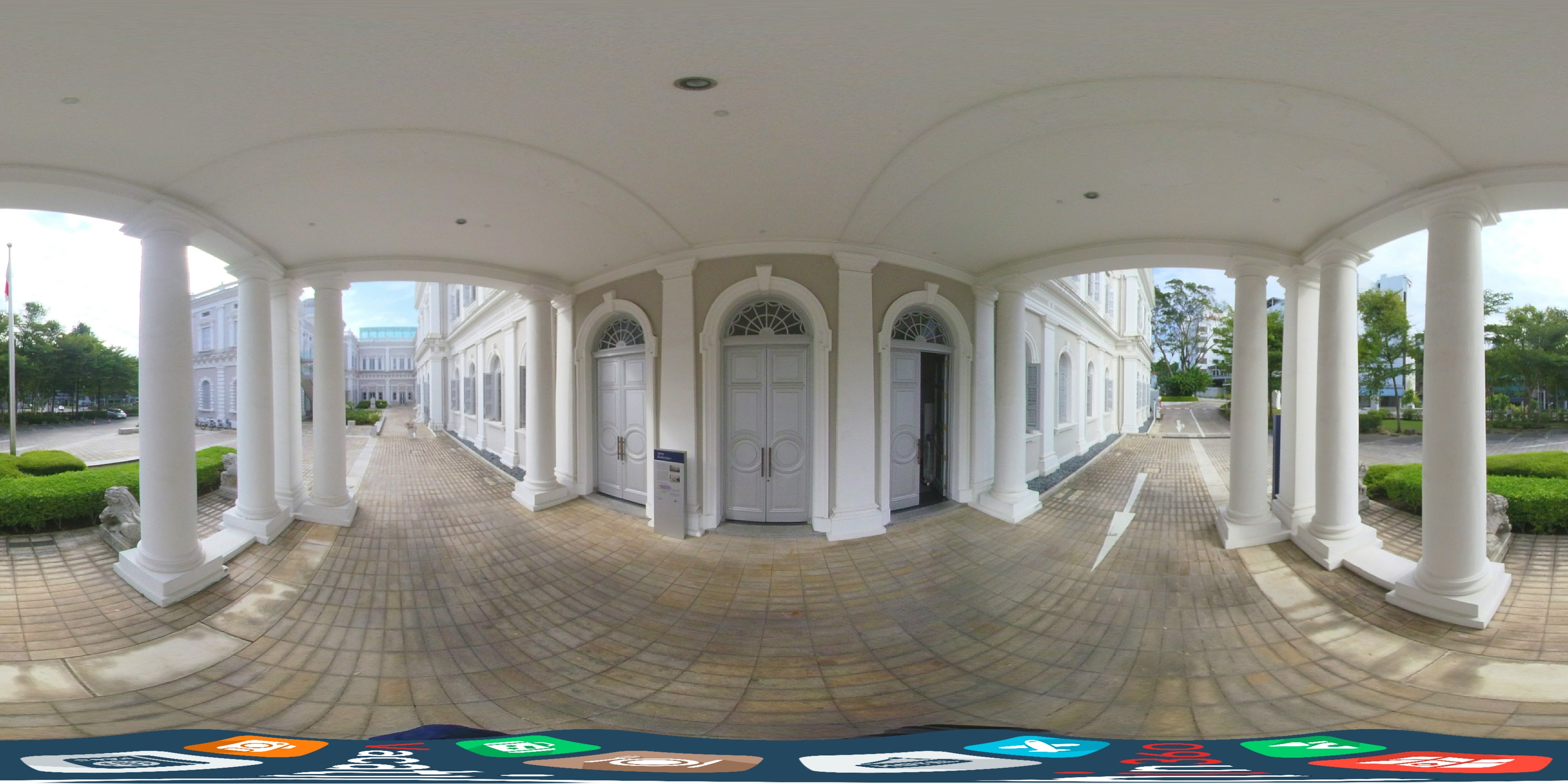 Elegant Grand Historical Entrance