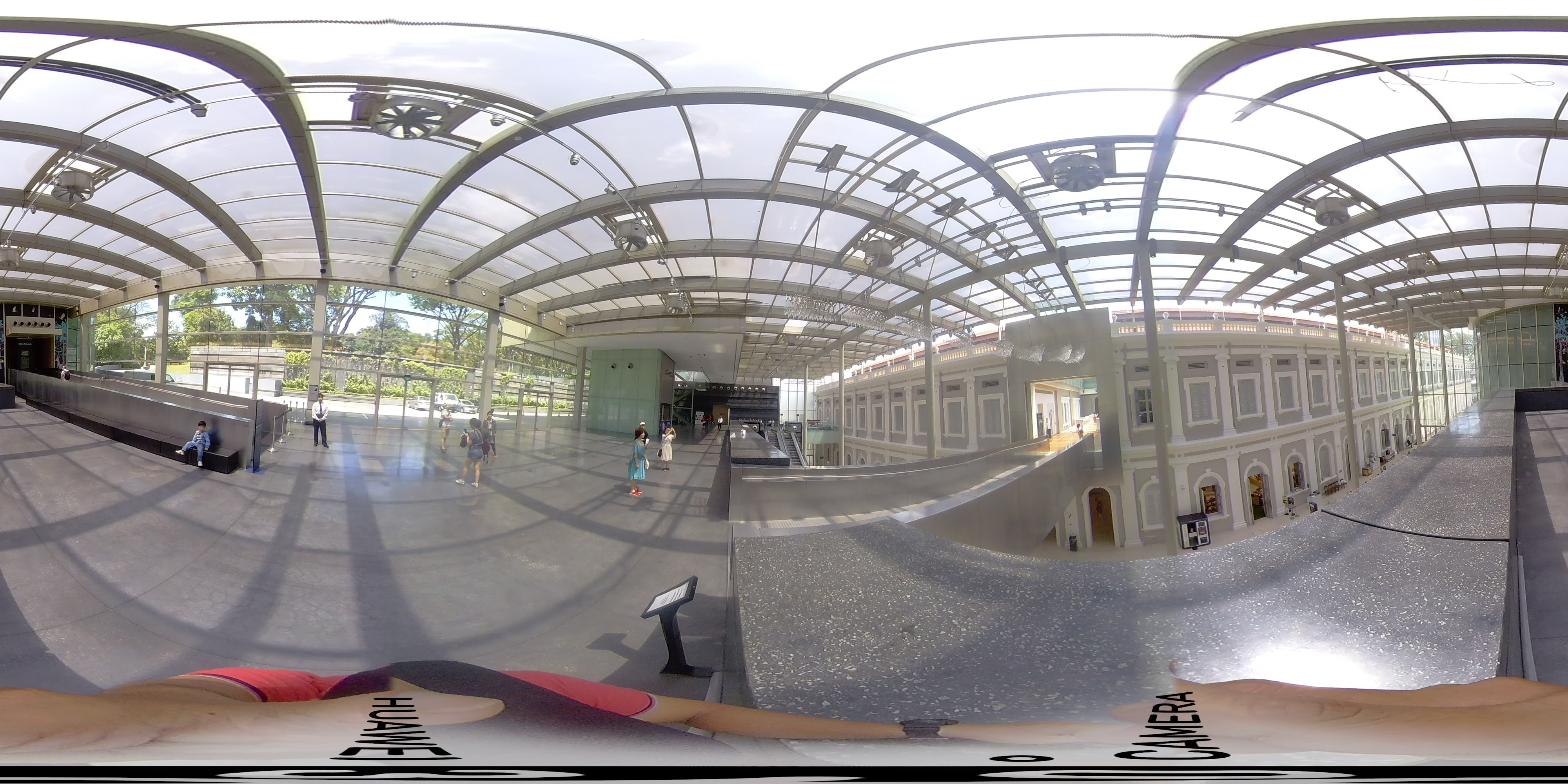 Elegant Historic Museum Corridors