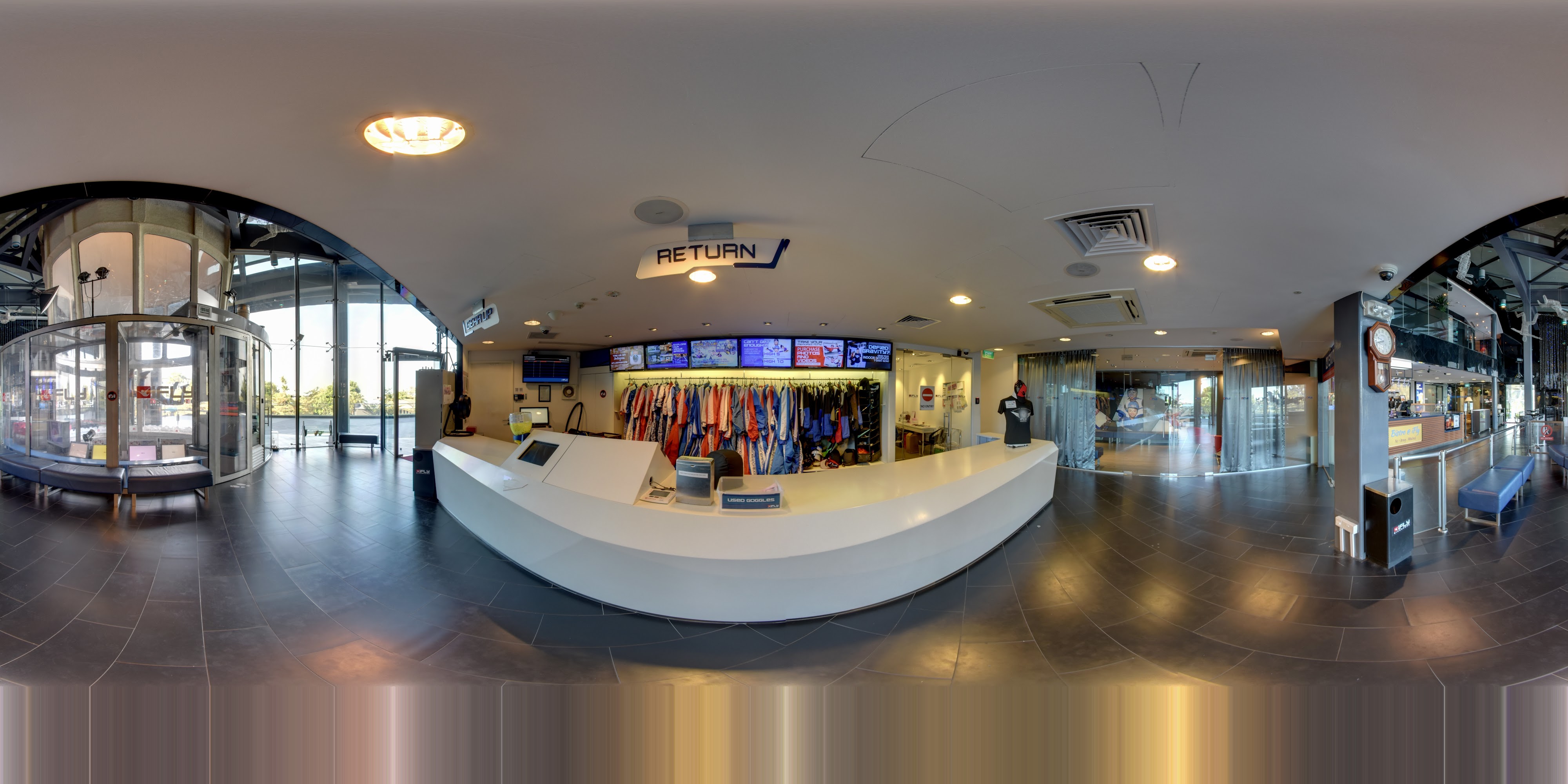 Indoor Skydiving Center Hub