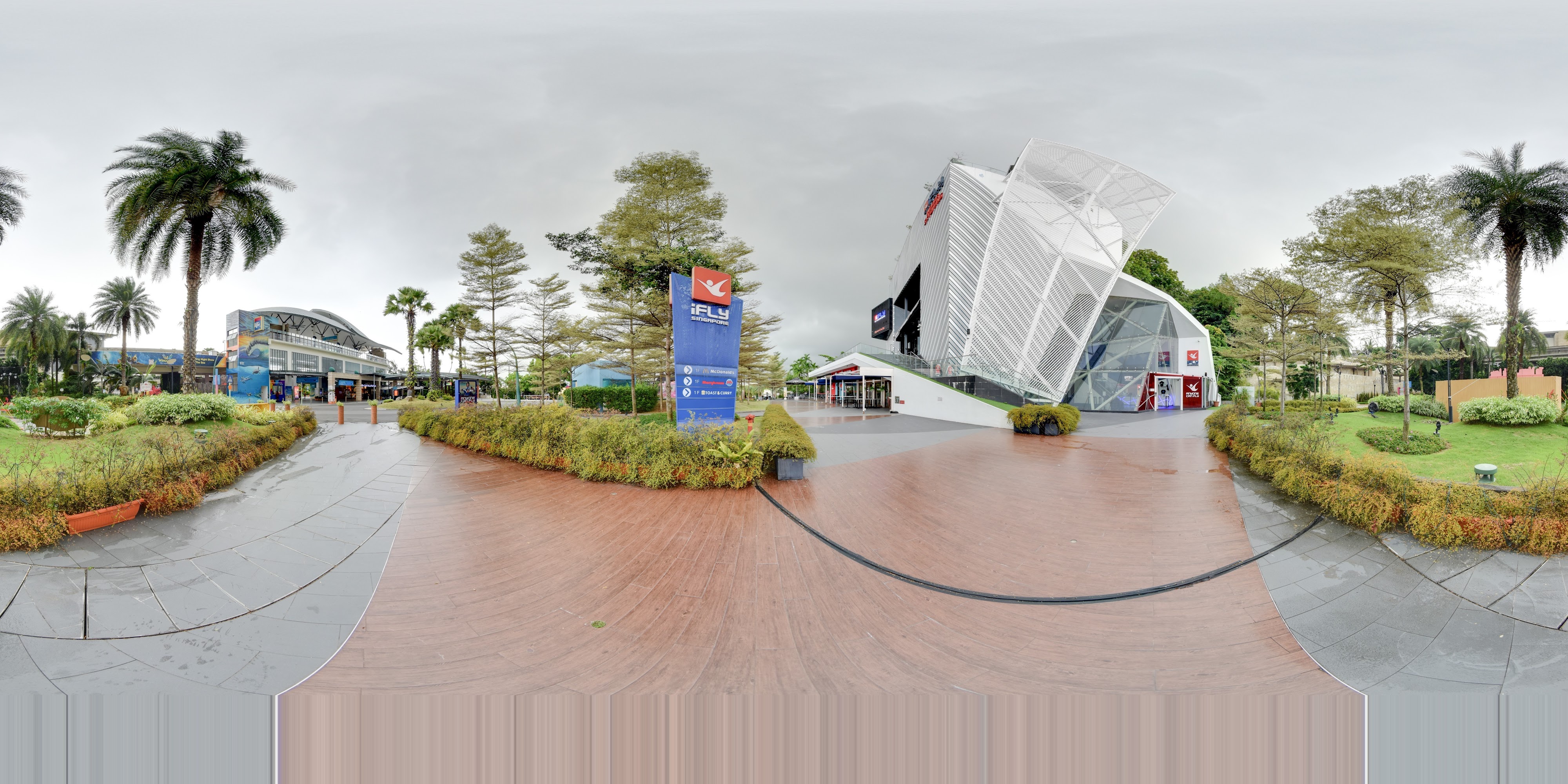 Indoor Skydiving Facility Exterior