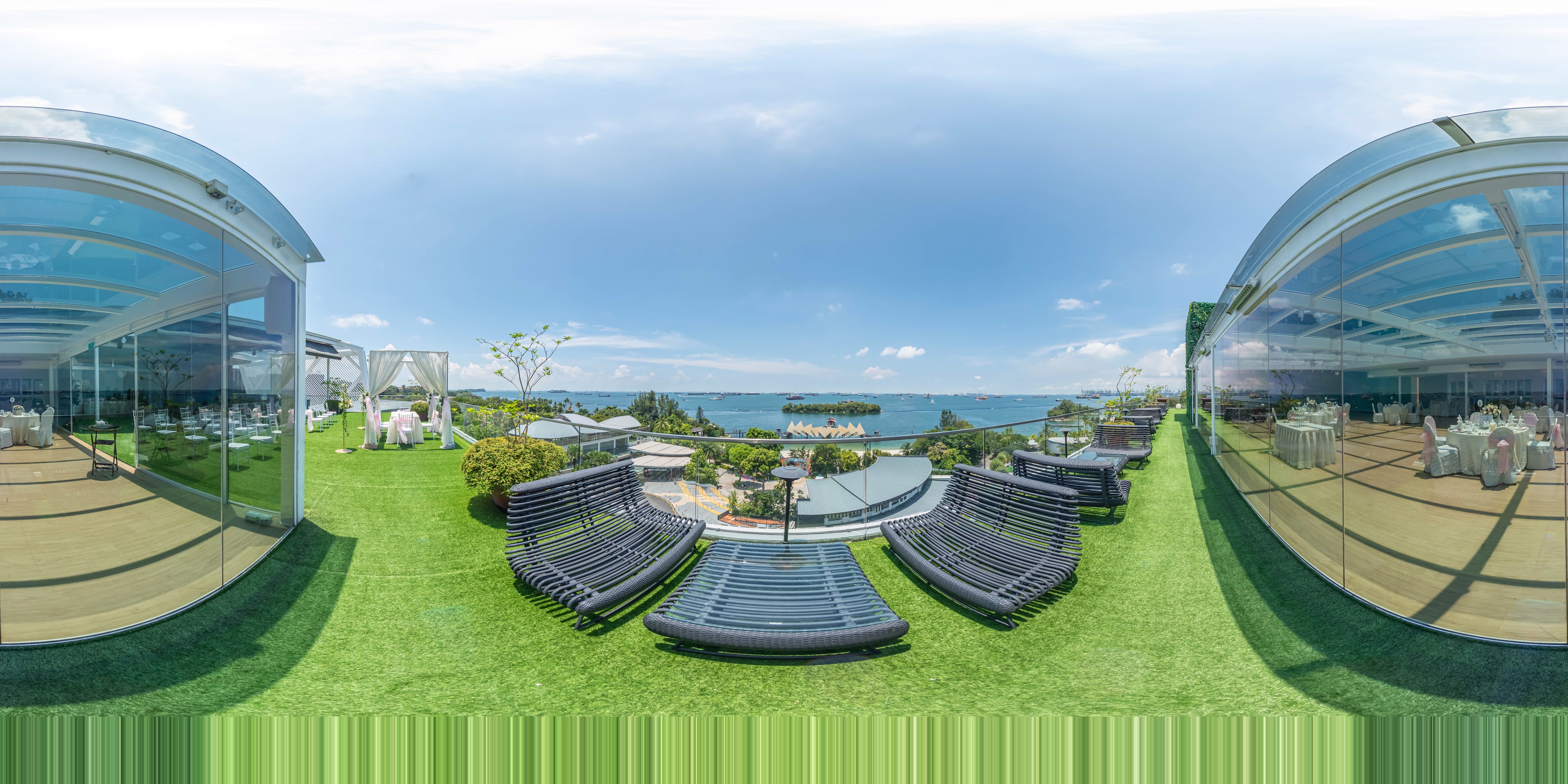 Roof Garden Beach Event Venue