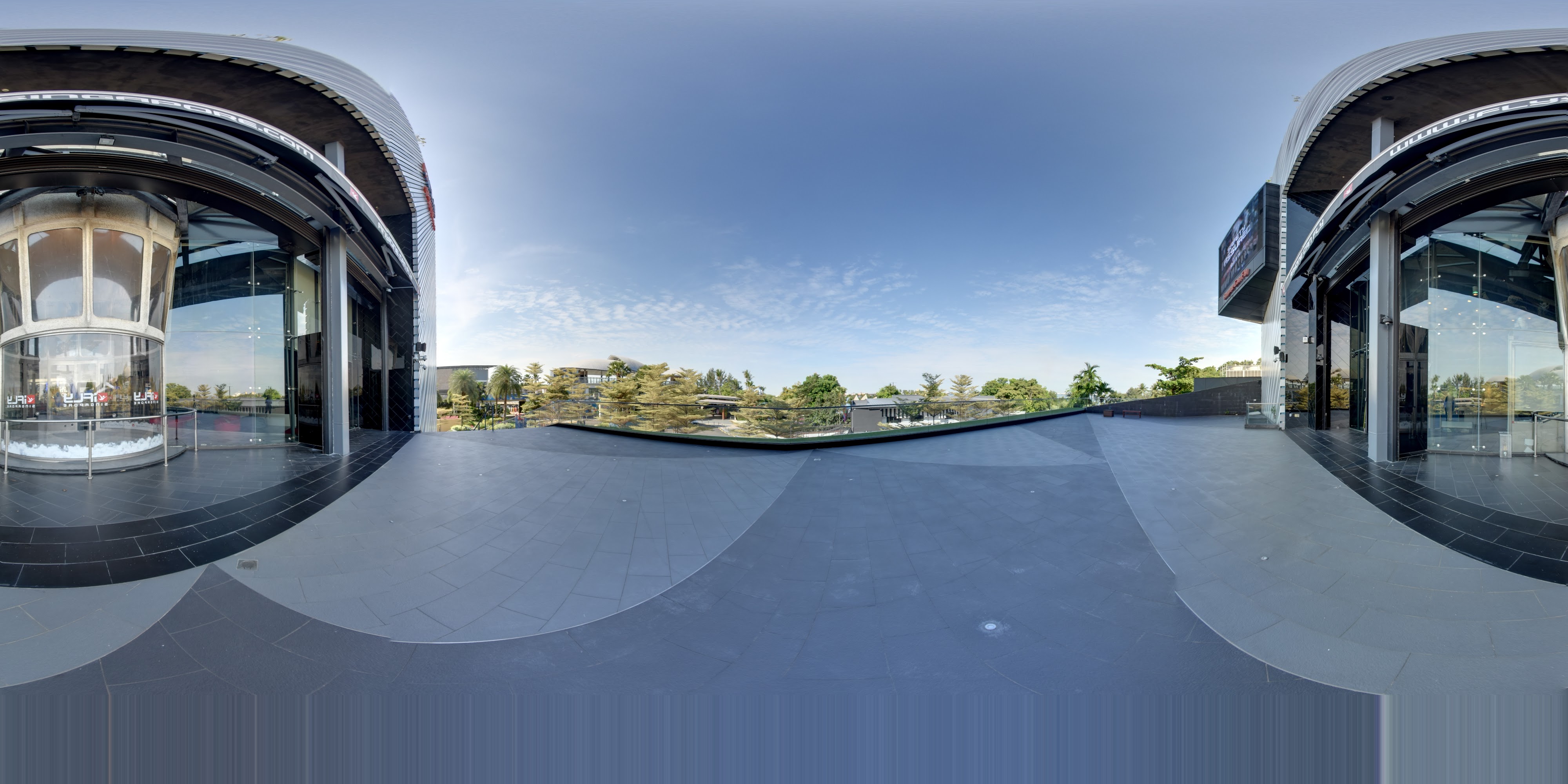 Indoor Skydiving Wind Tunnel Exterior