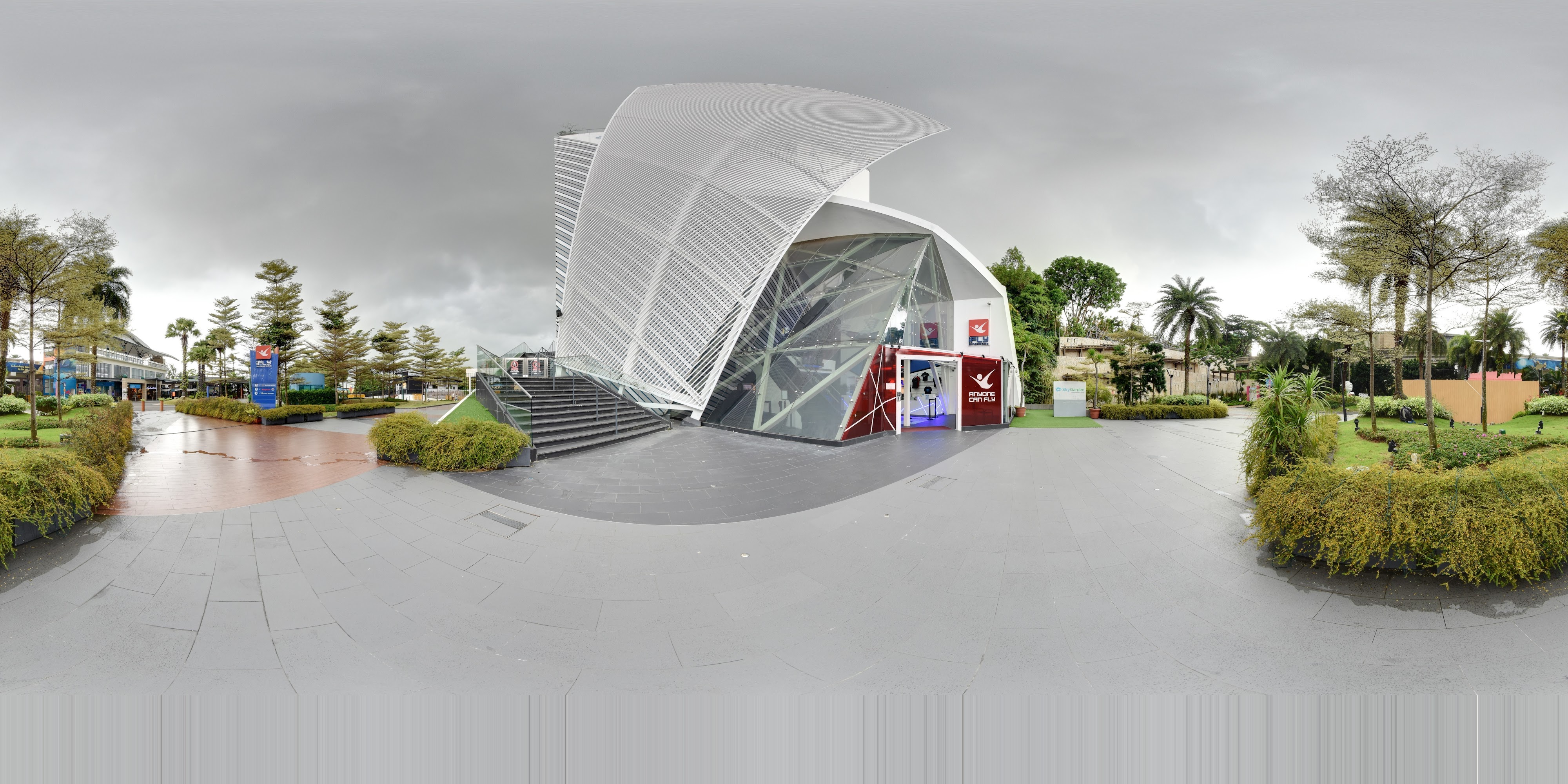 Elegant Arch Recreation Landing