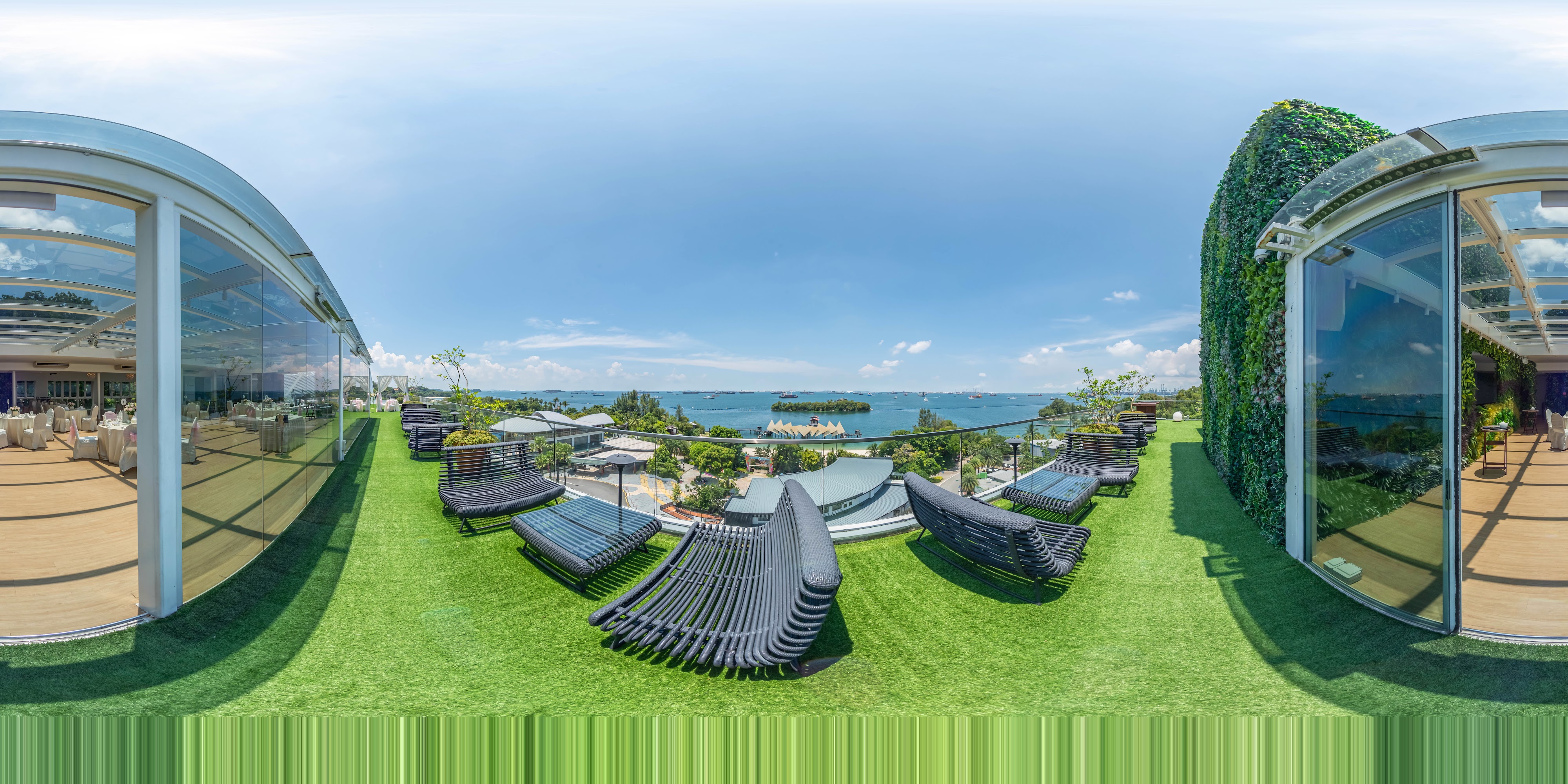 Sky Deck Lounge by Waterfront