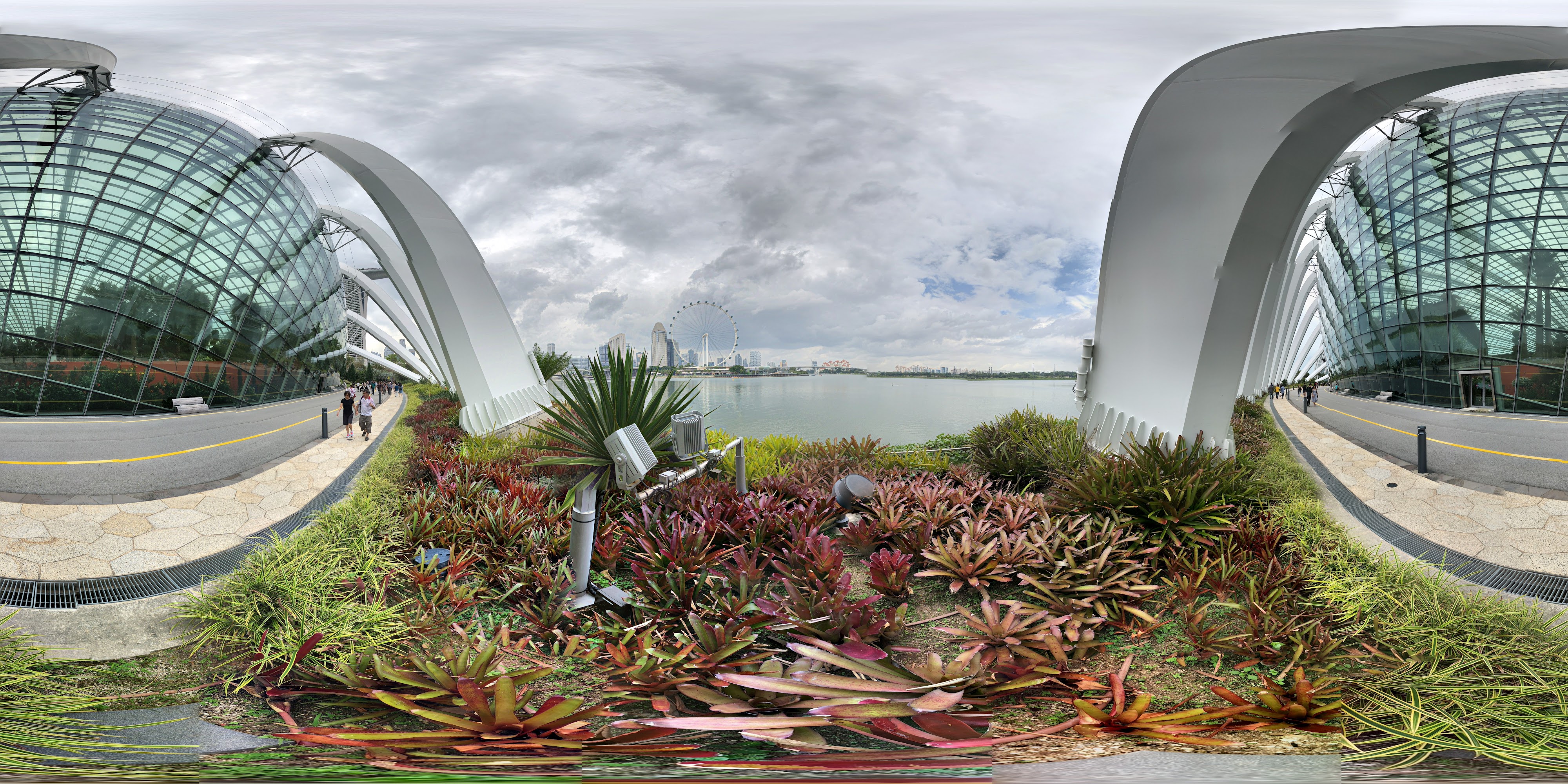 Curved Botanical Gardens

(Above condition satisfies, if not please regenerate)

(No space before or after quotation marks)

Alternatively here are some other options

" Sérene Botanical Arch