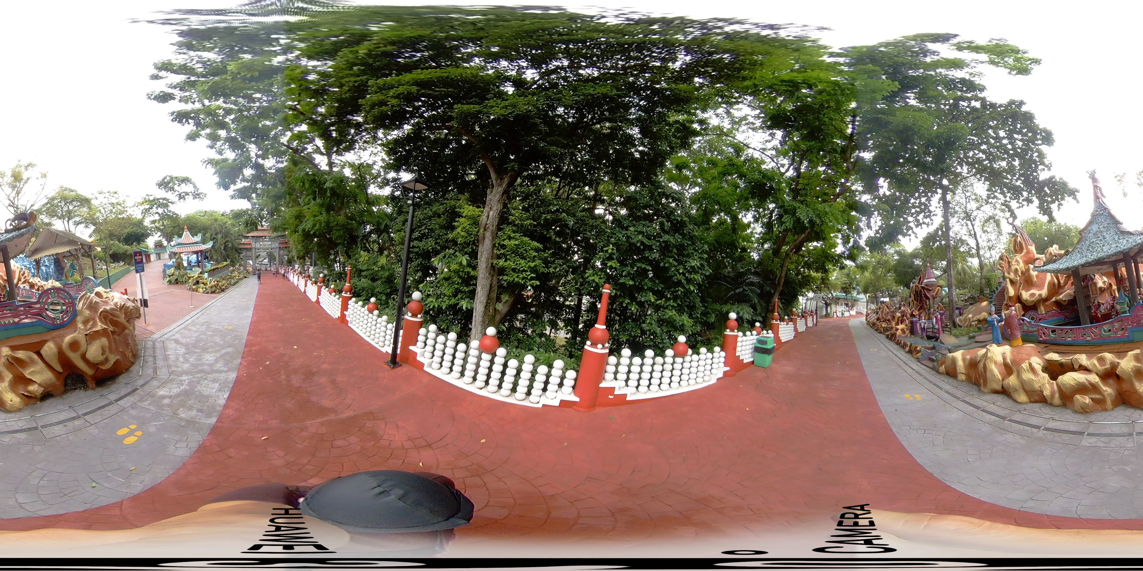 Chinese Mythical Sculptures Pathway