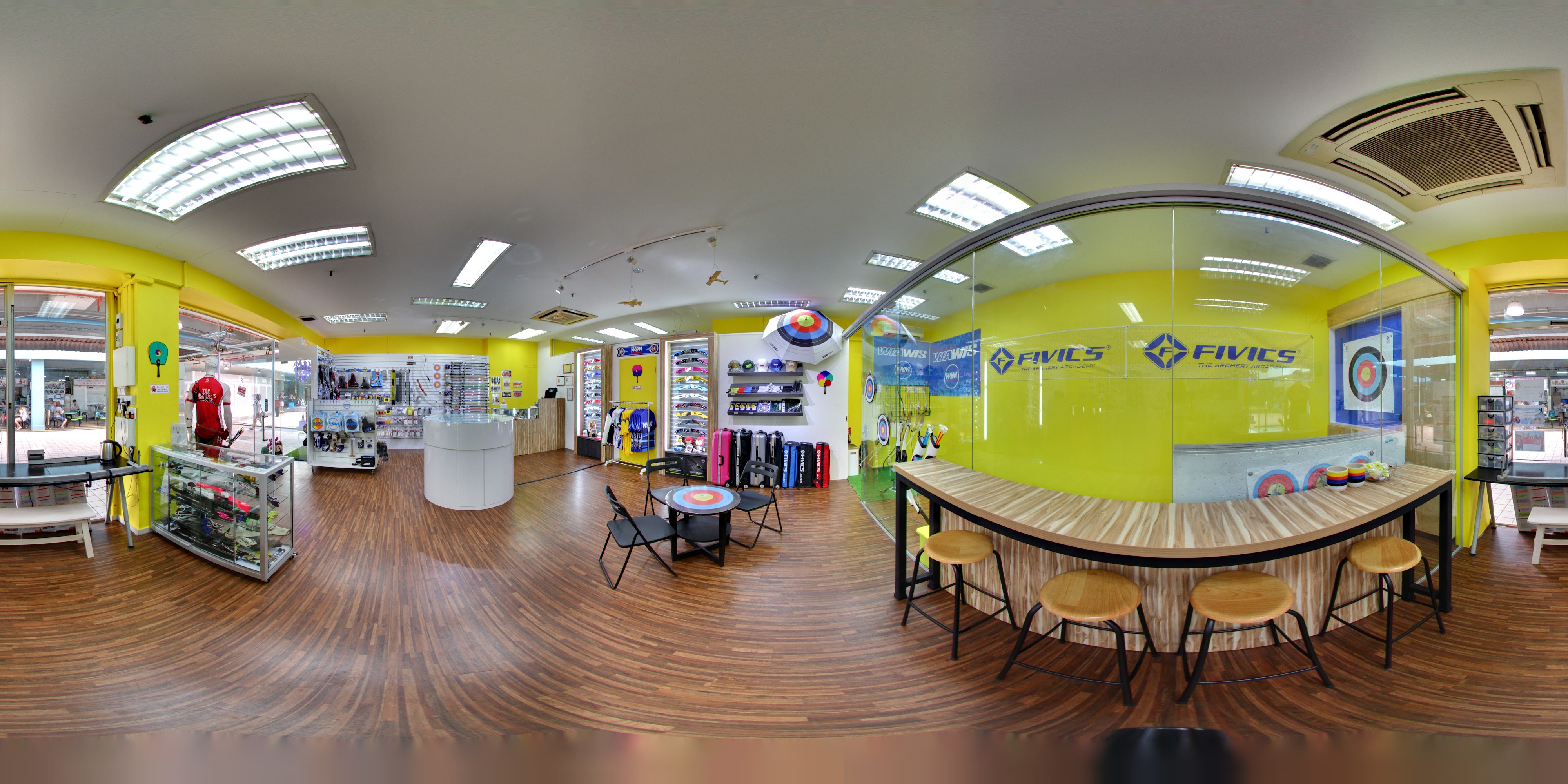 Archery Supply Showroom Interior