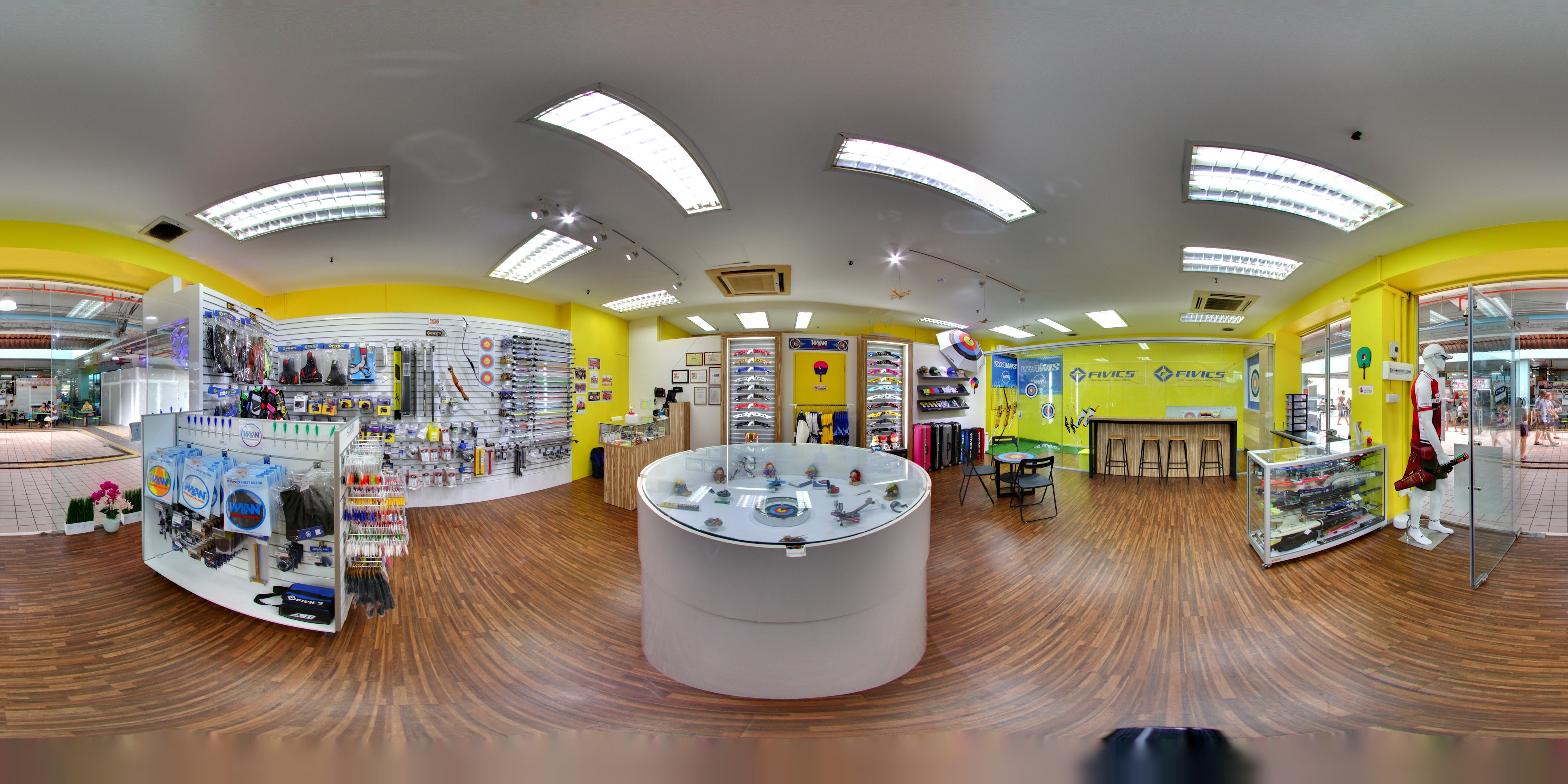 Modern Archery Equipment Shop