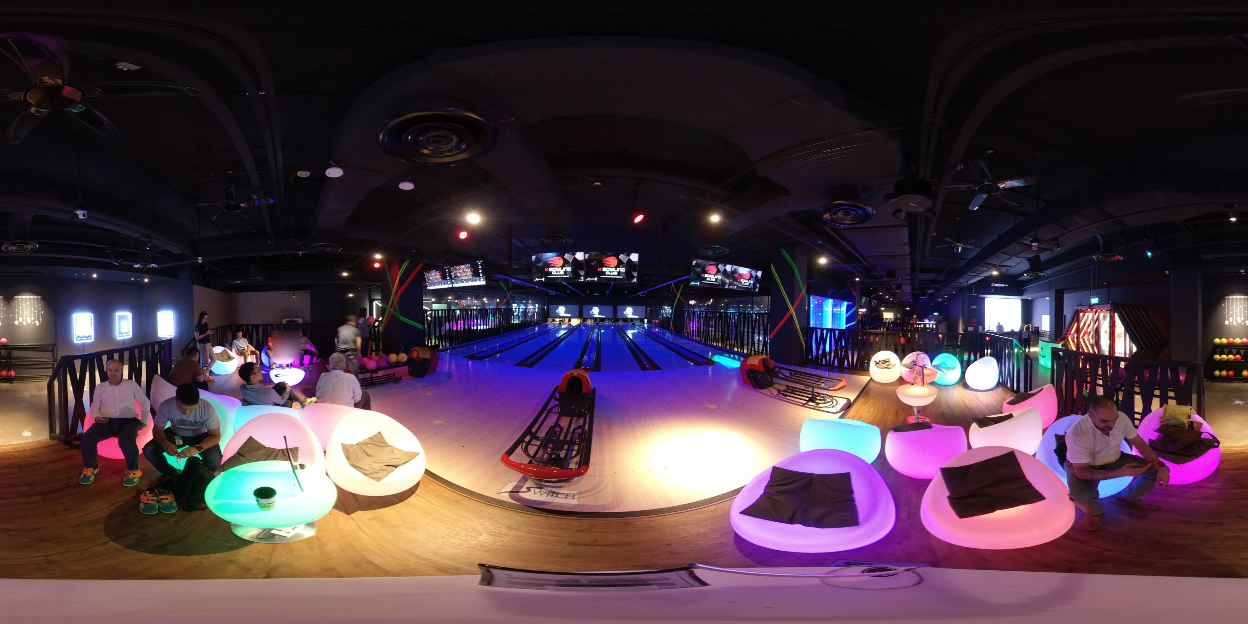 Vibrant Ecky Bowling Alley Vibe