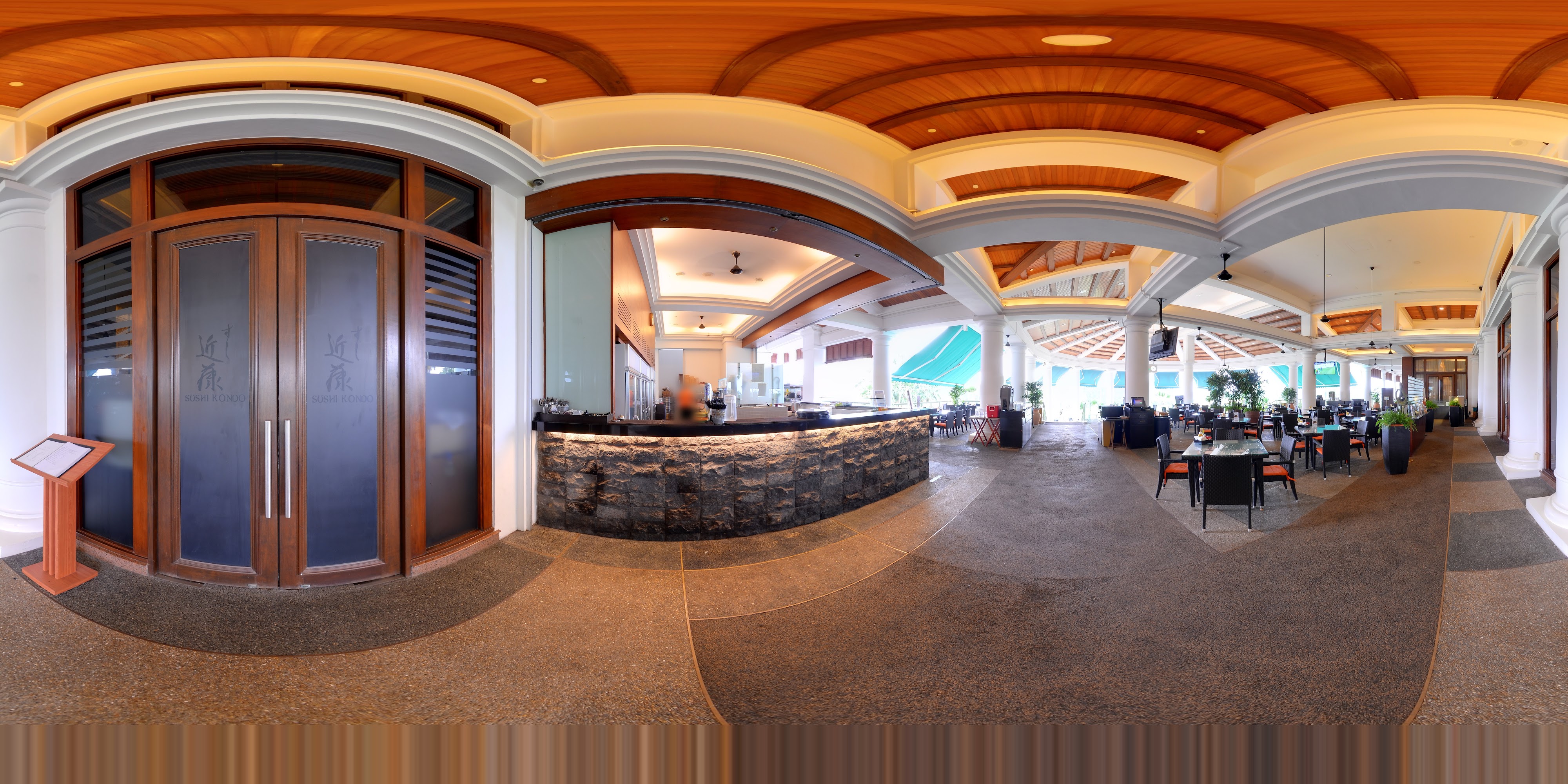 Elegant Clubhouse and Restaurant Interiors