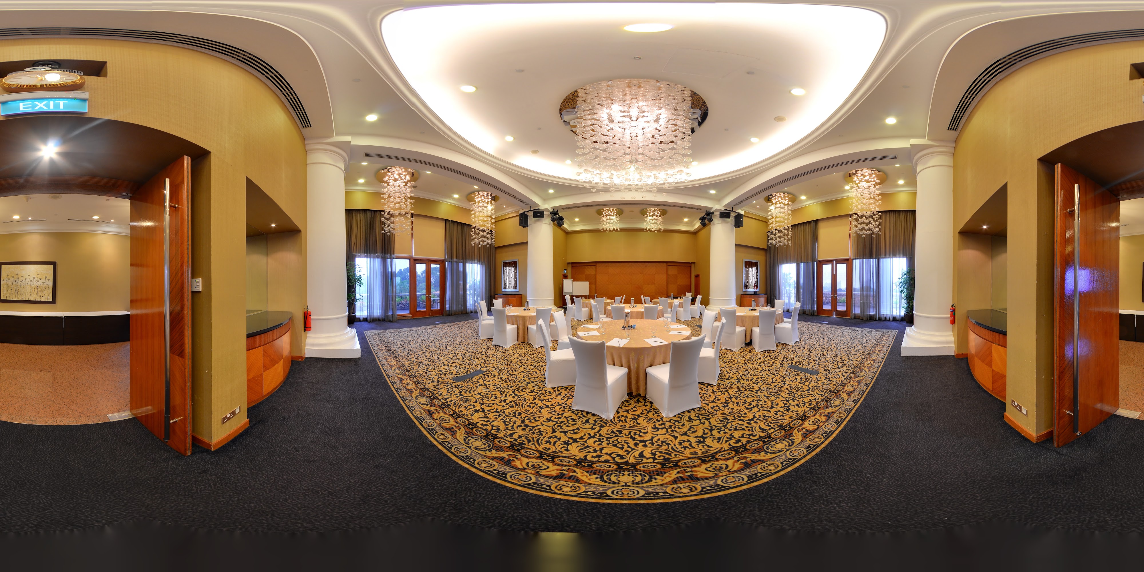 Elegant Meeting Room Setup