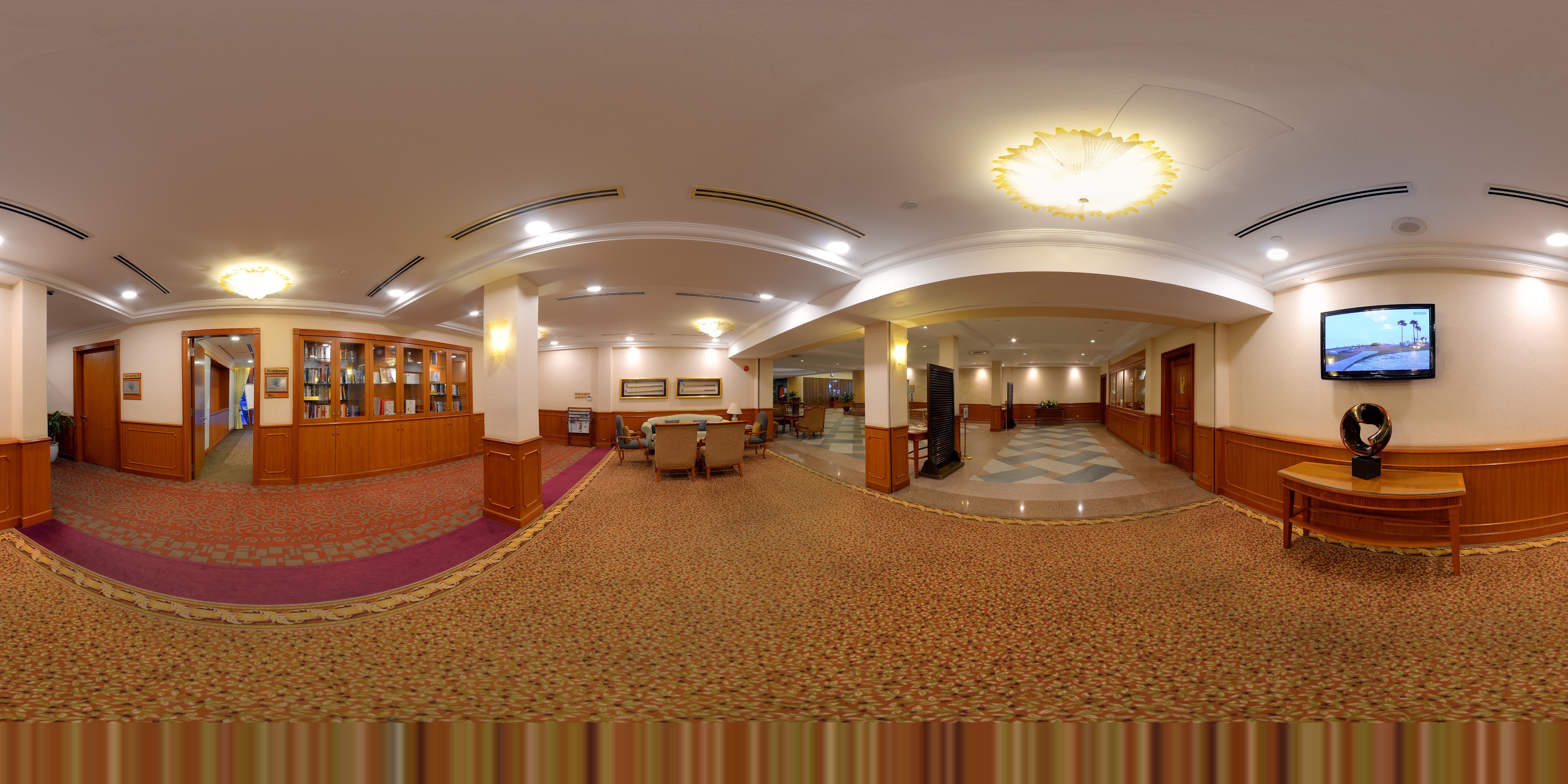 Clubhouse Elegant Lobby Interior