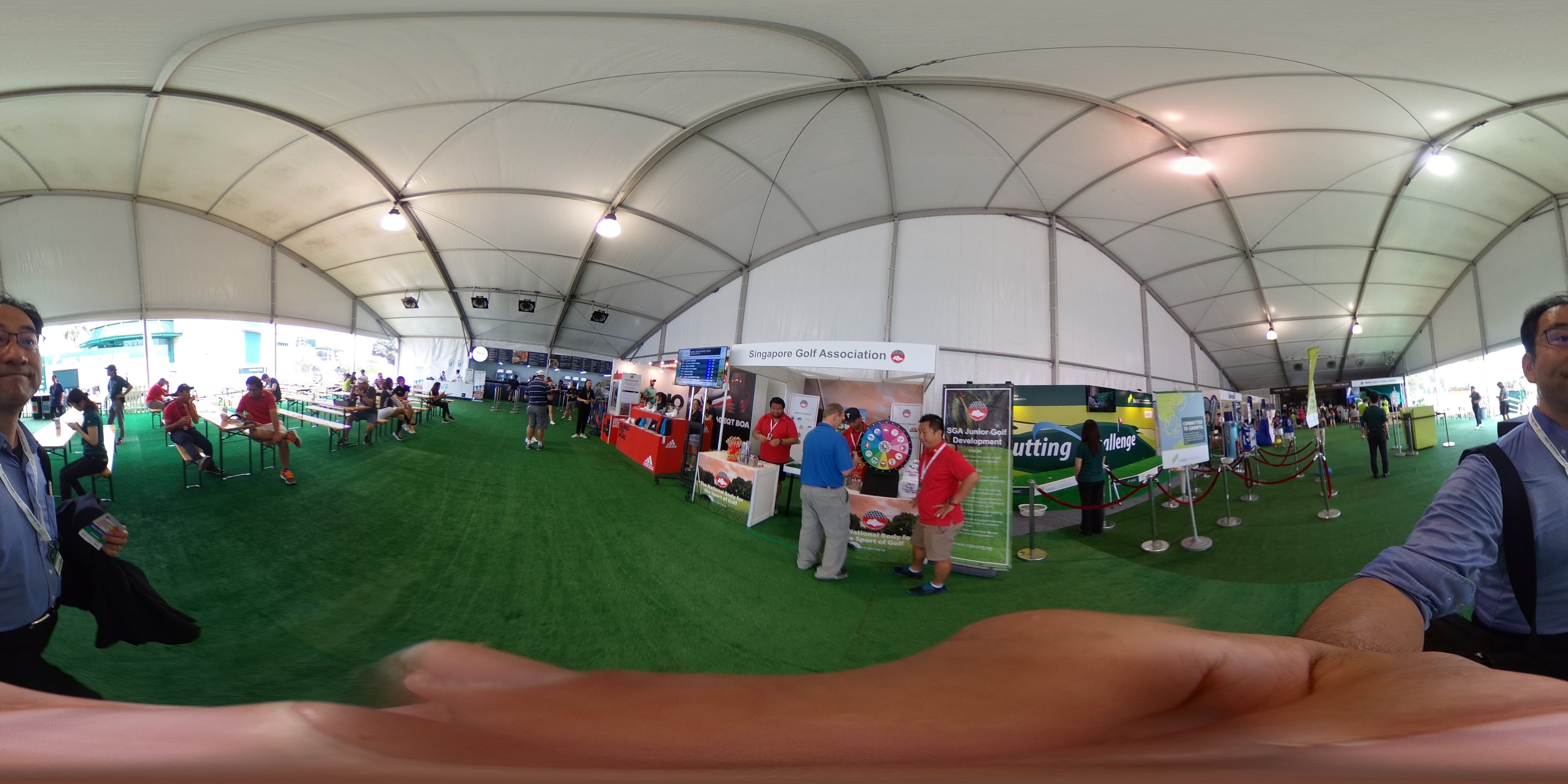 Golf Expo Indoor Event Area