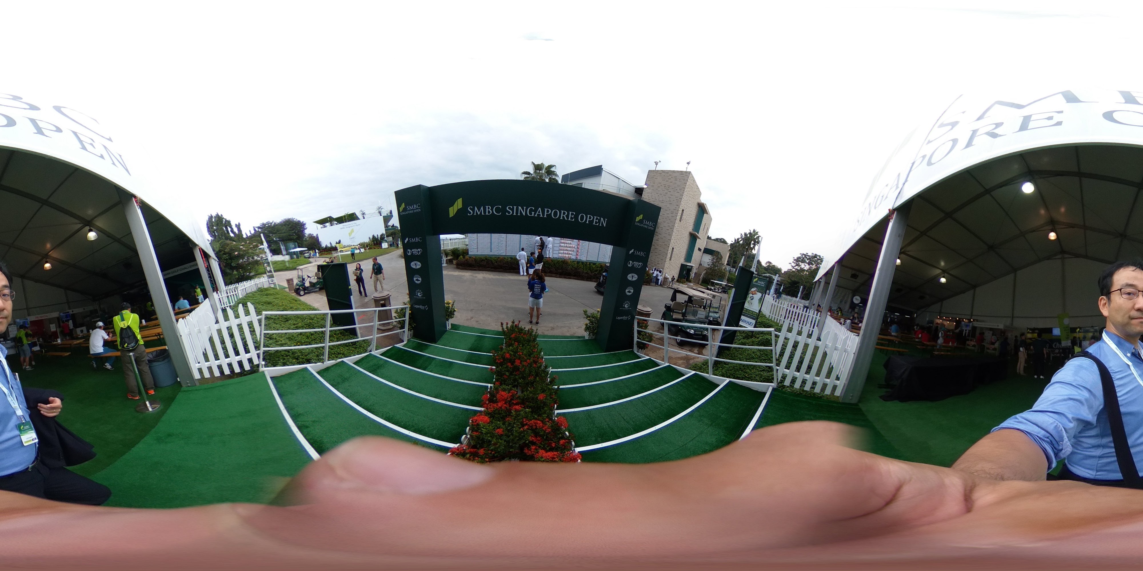 Golf Tournament Entrance Welcome