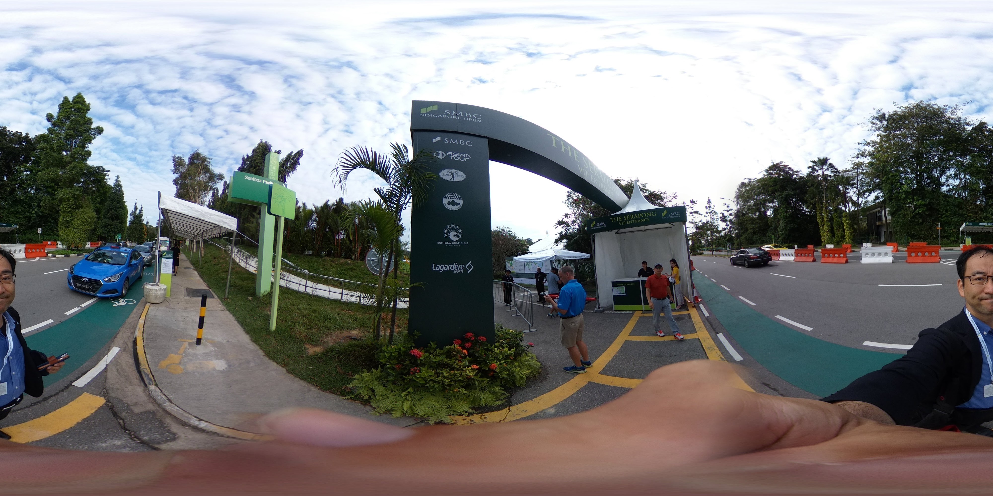 Golf Course Entrance Overview