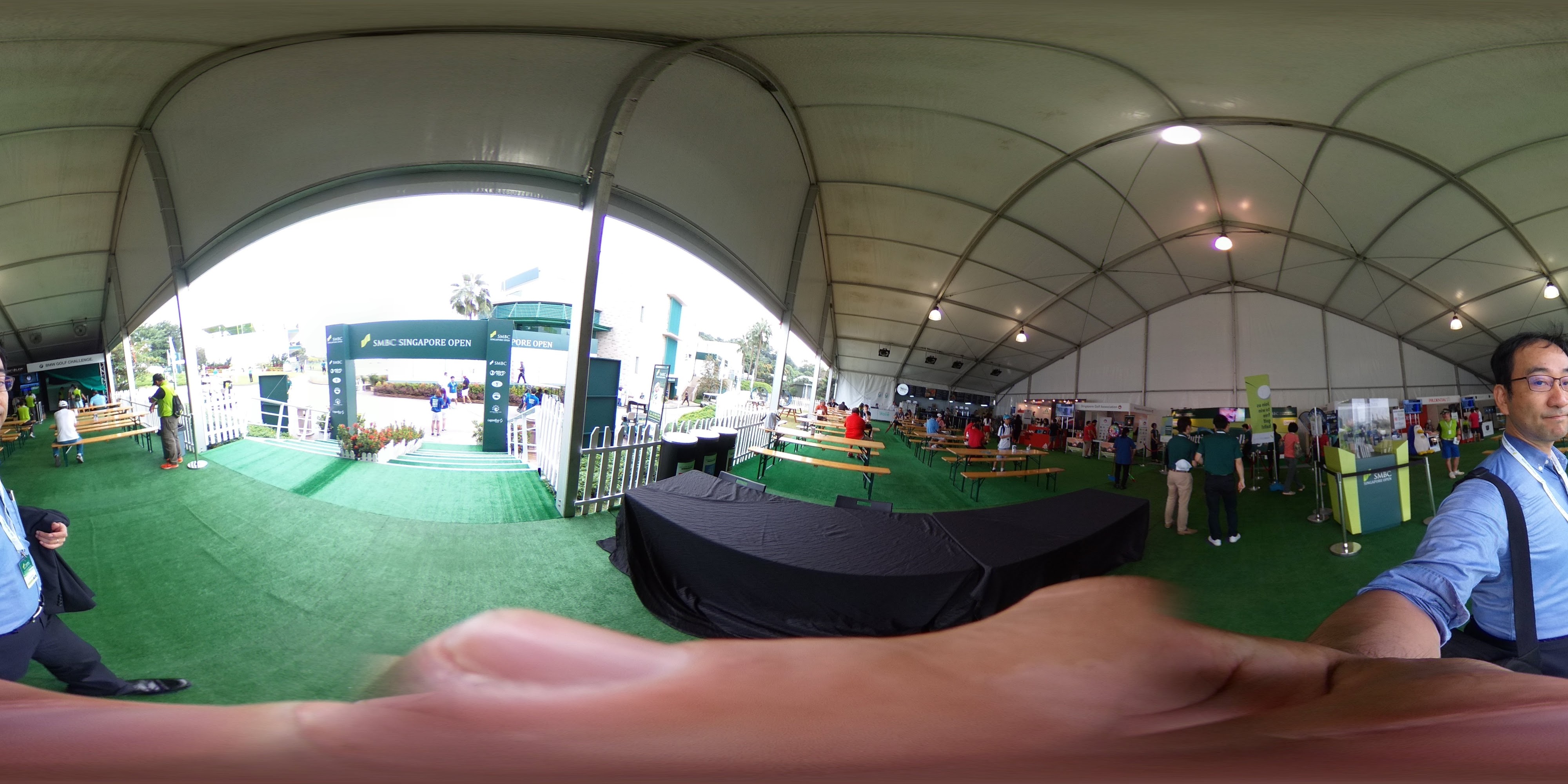 Indoor Range and Expo Area