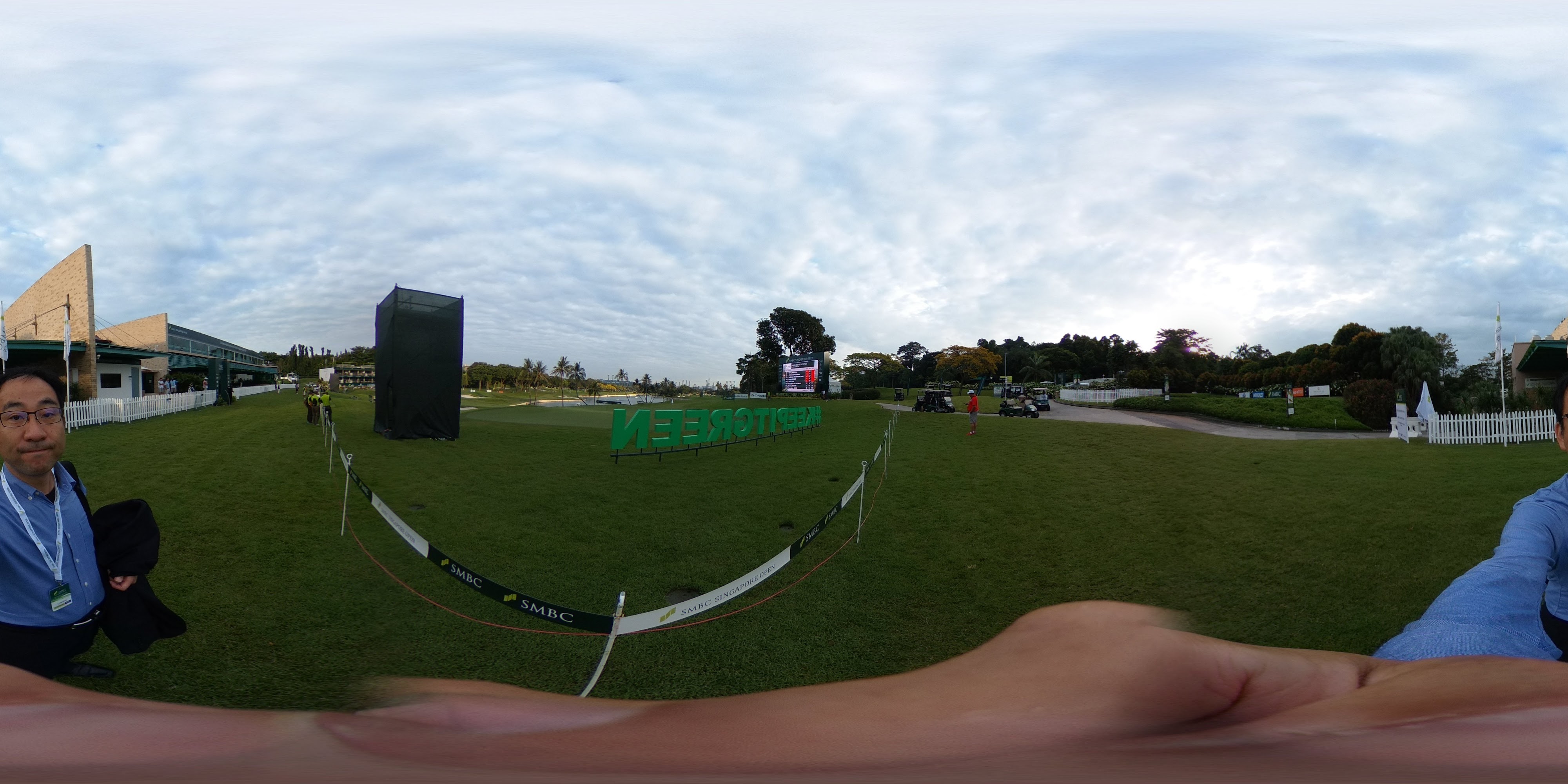 Golf Course Daytime Scene