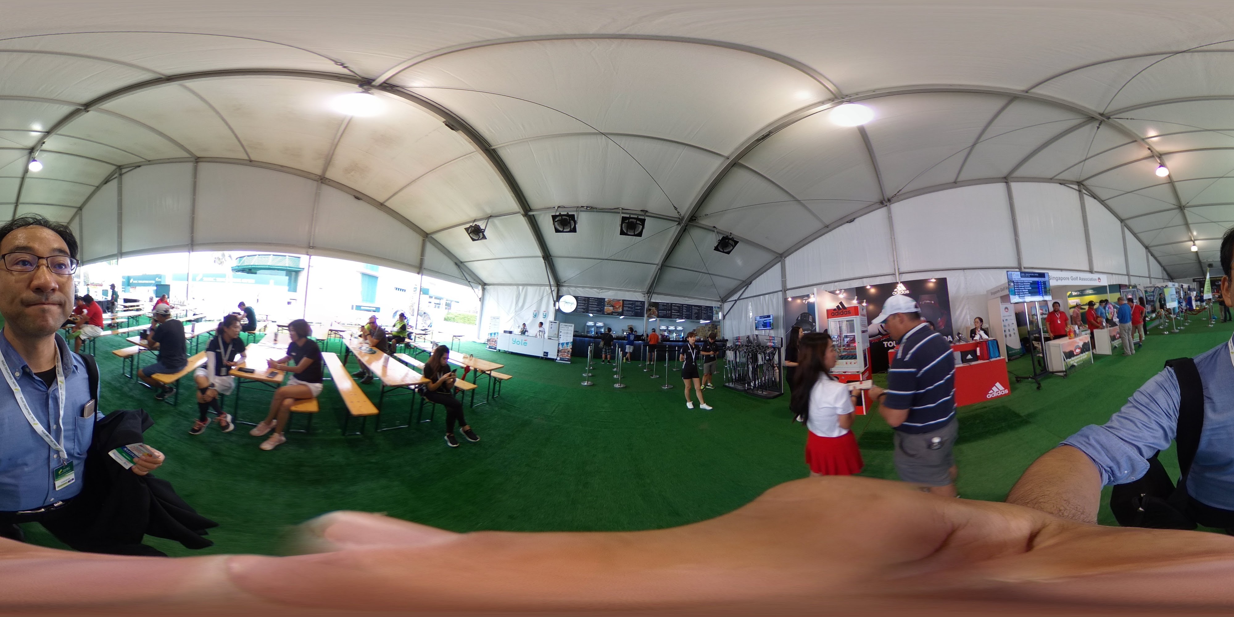 Indoor Booth at Event Venue