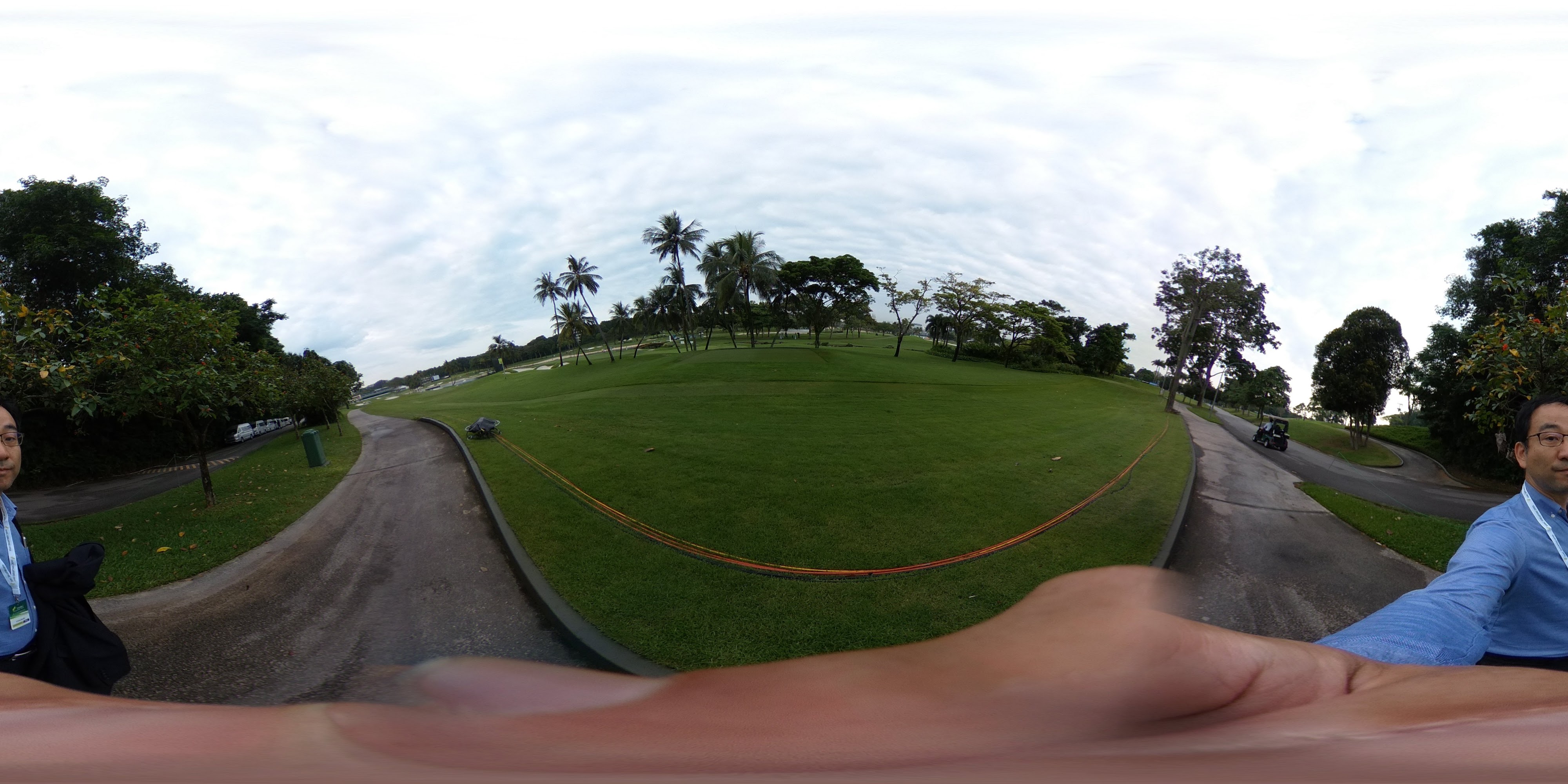 Golf Course and Driver