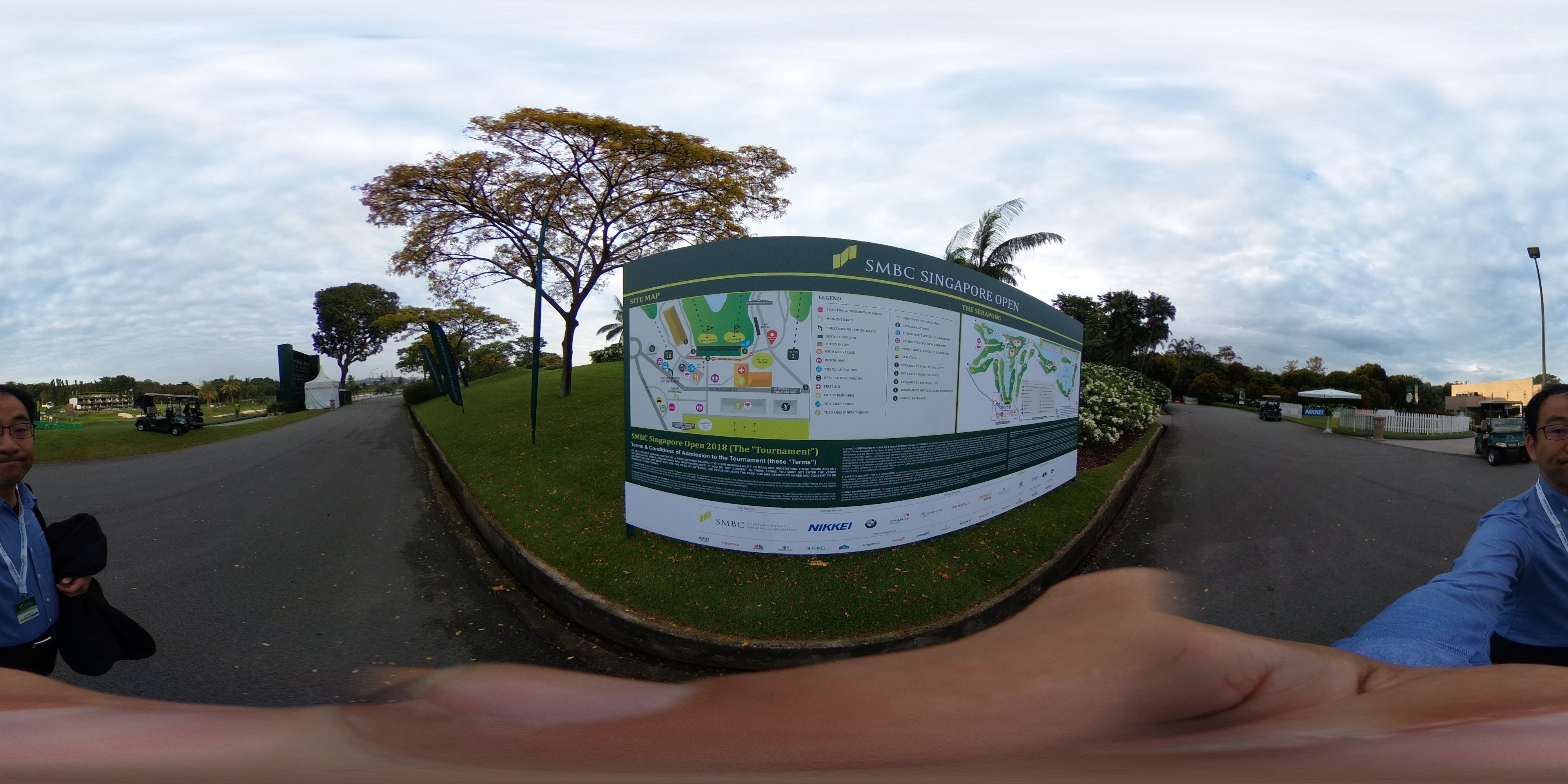 Golf Course Information Boards