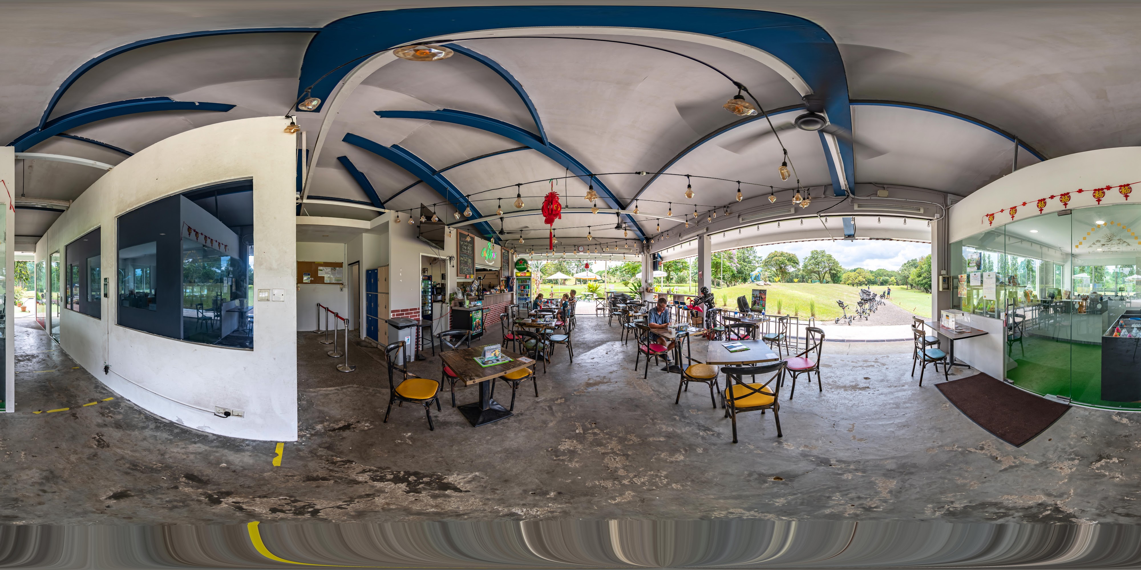 Historical Open Air Café.