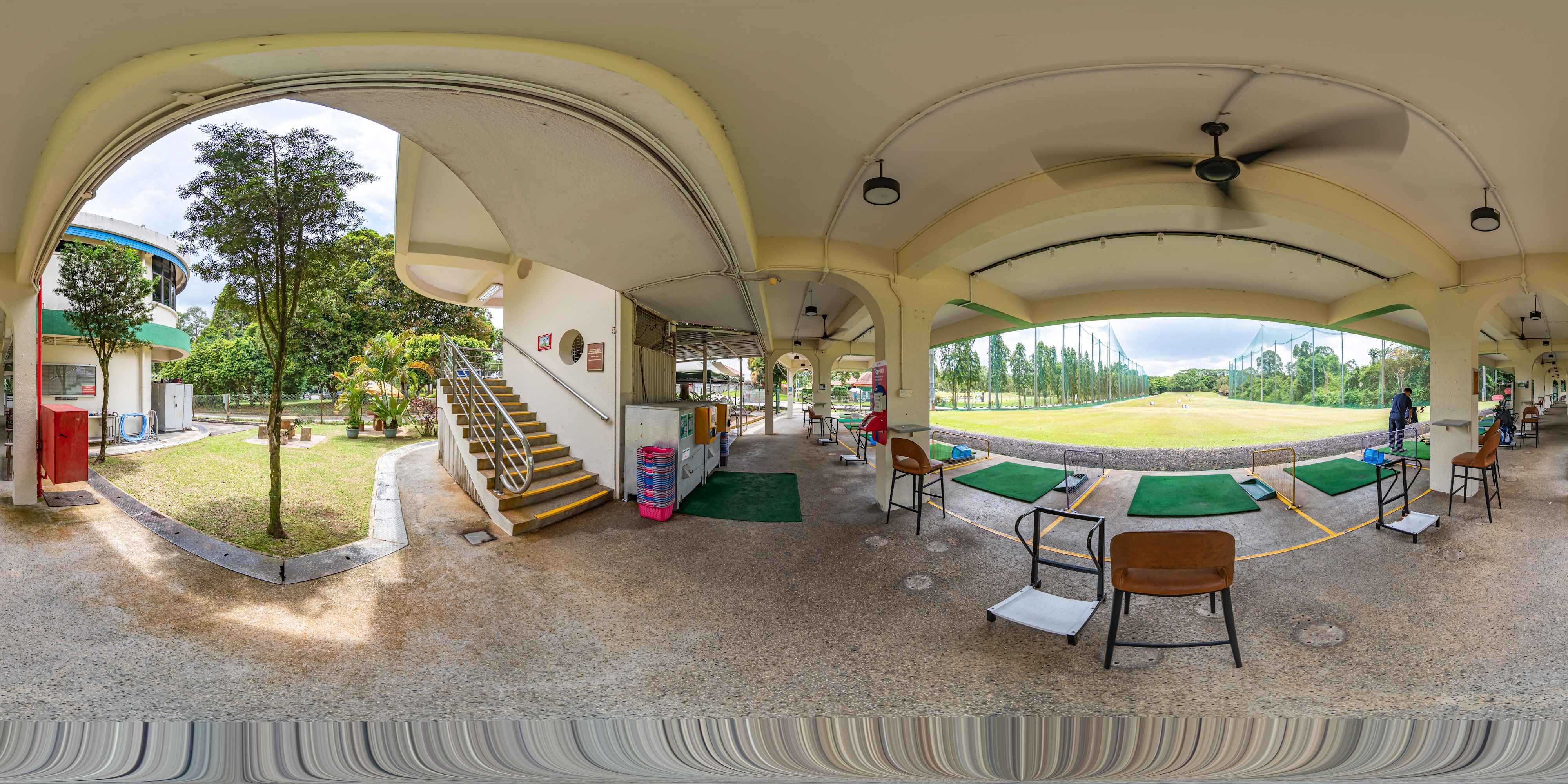 Golf Driving Range Pavillion