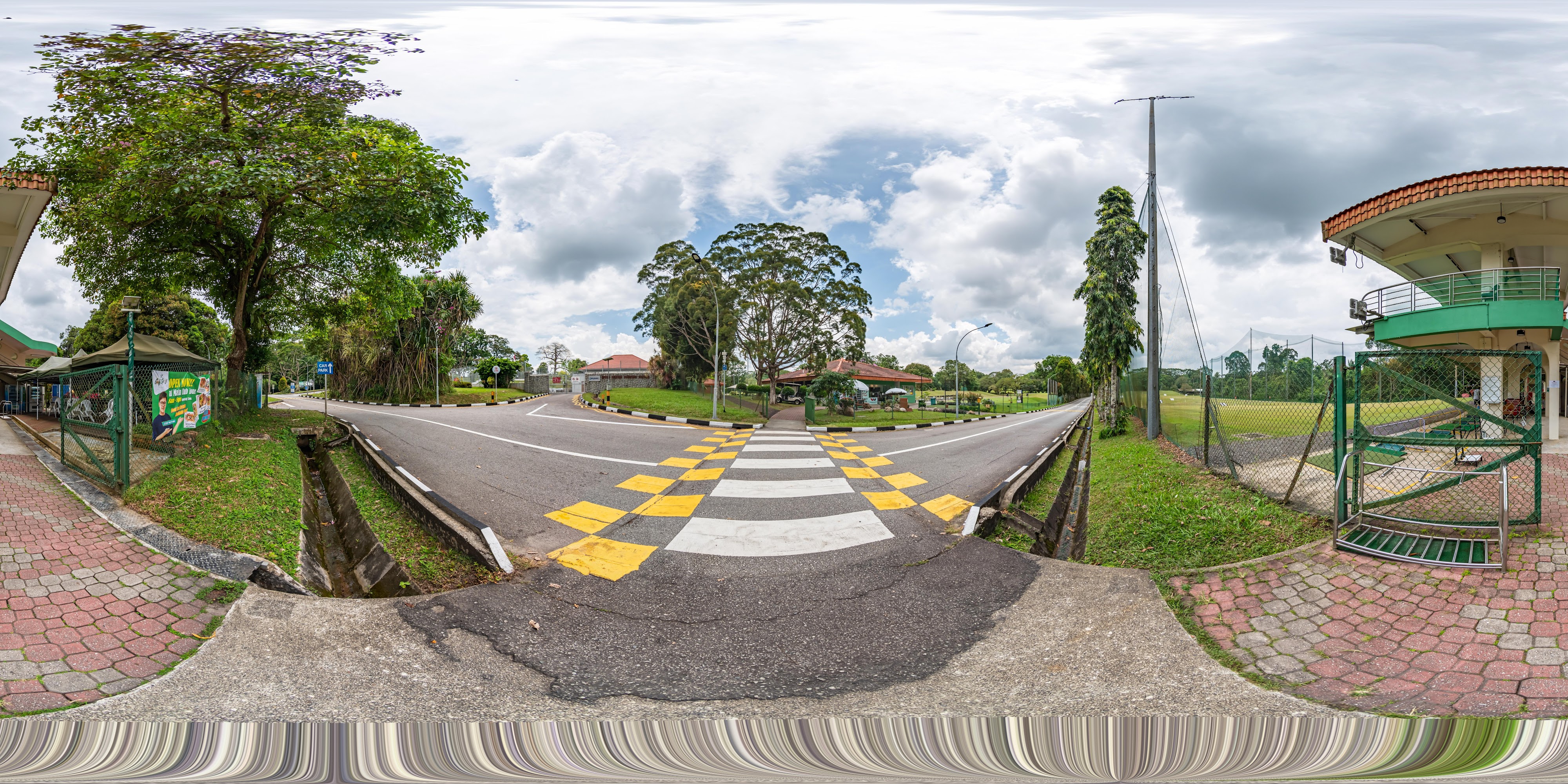 Golf Course Roadway and Pathway
