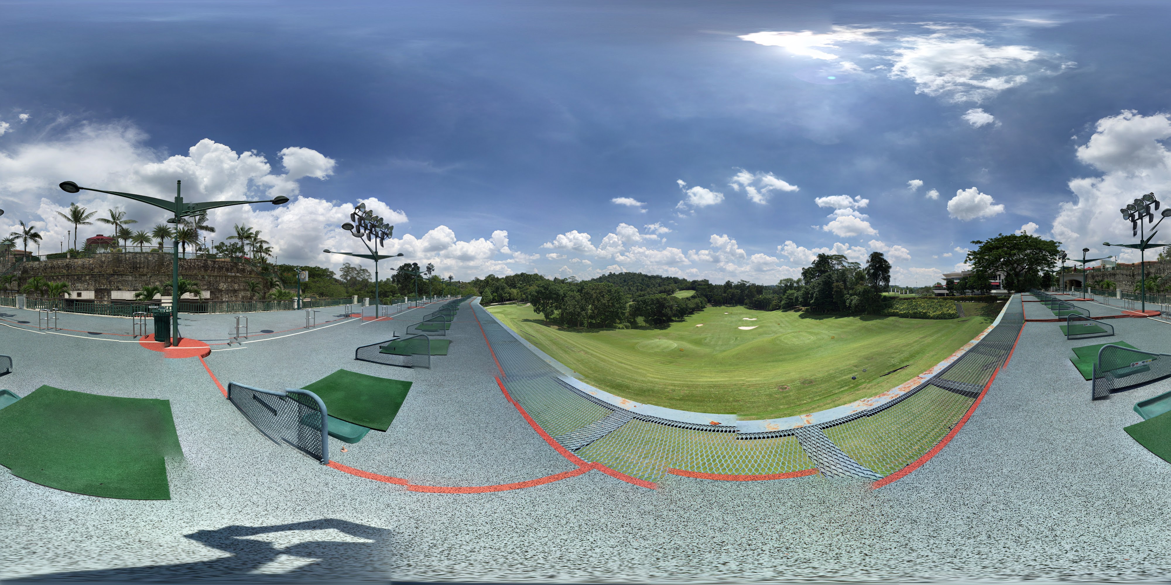 Golf Course Driving Range Overview