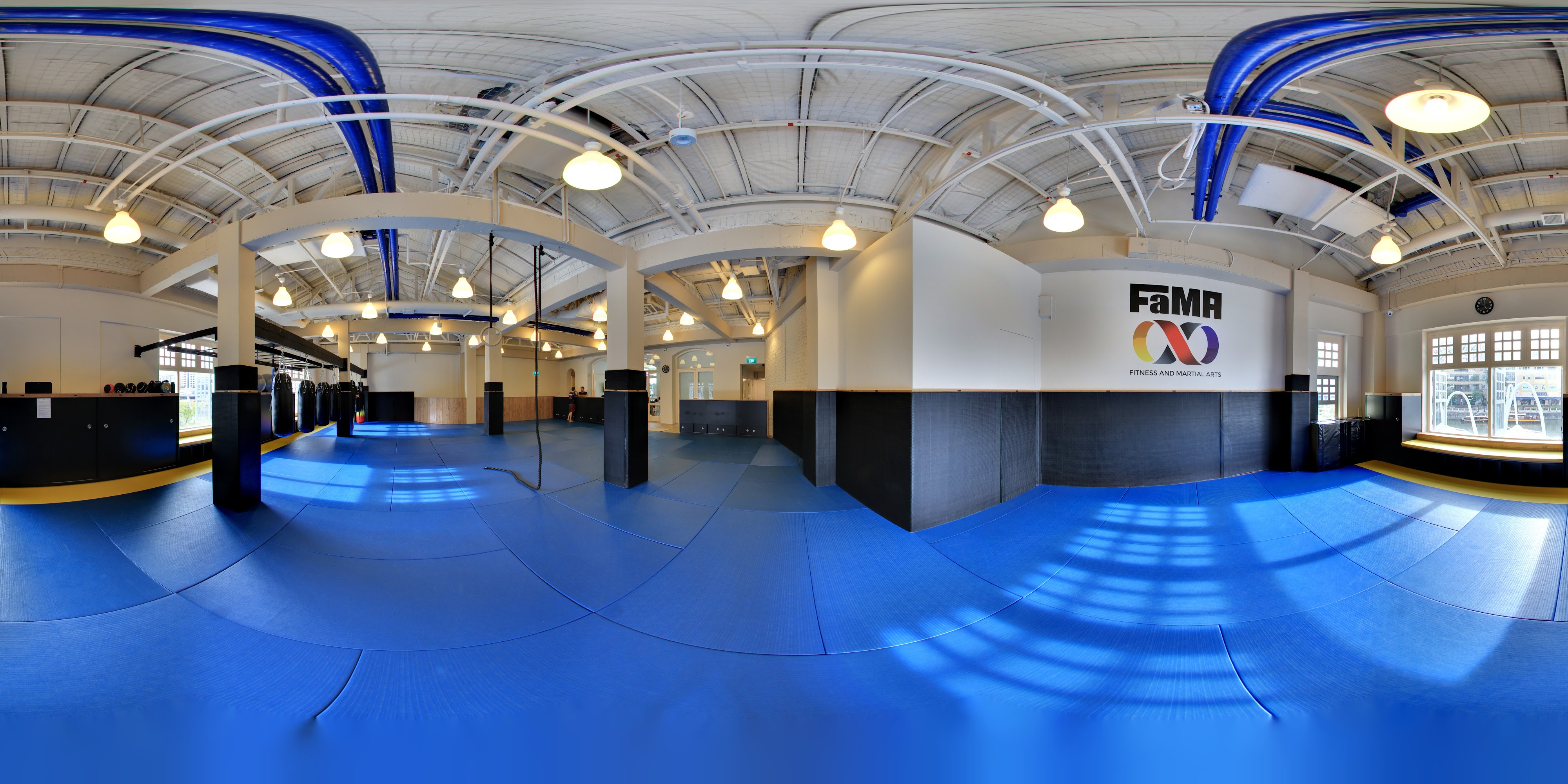 Martial Arts Training Facility Interior